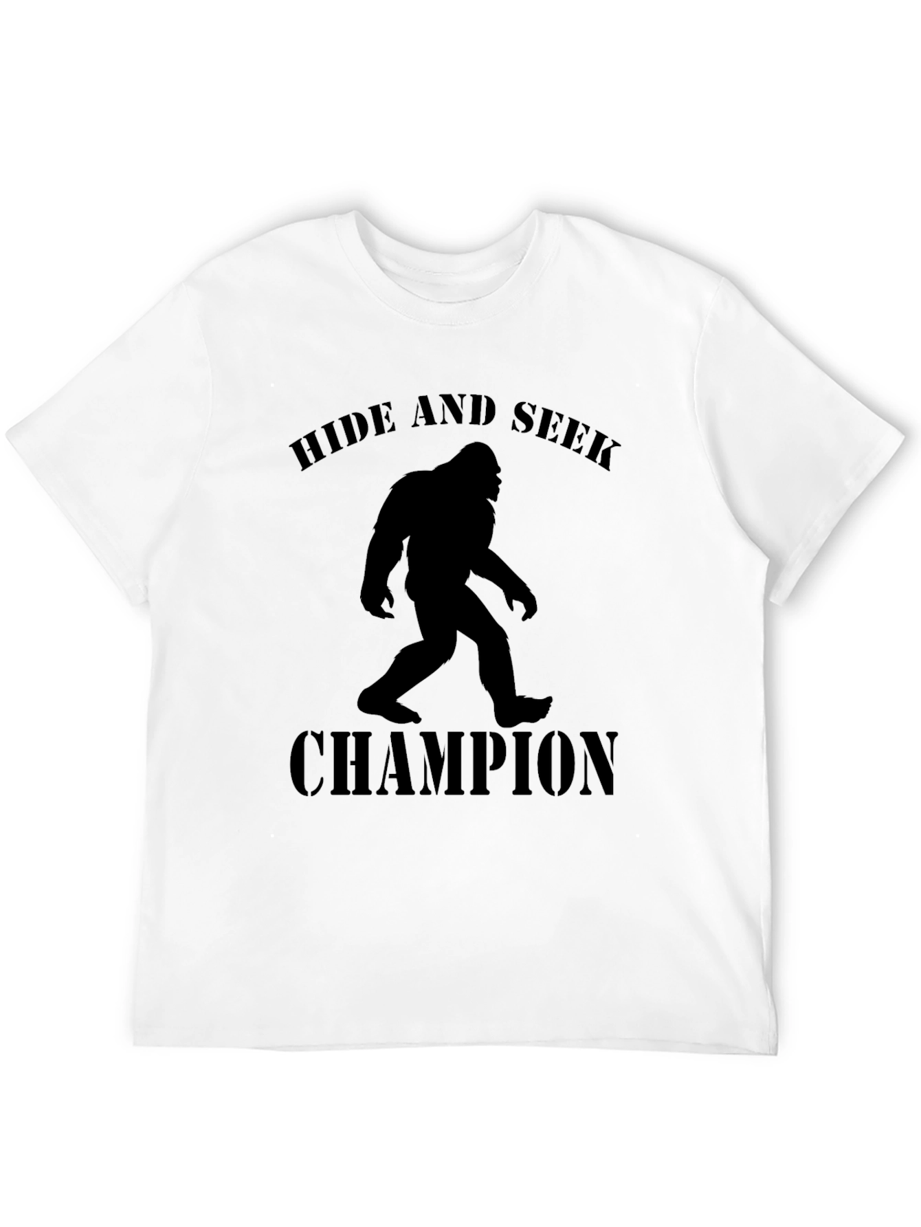 Hide and Seek Champion Bigfoot T-Shirt