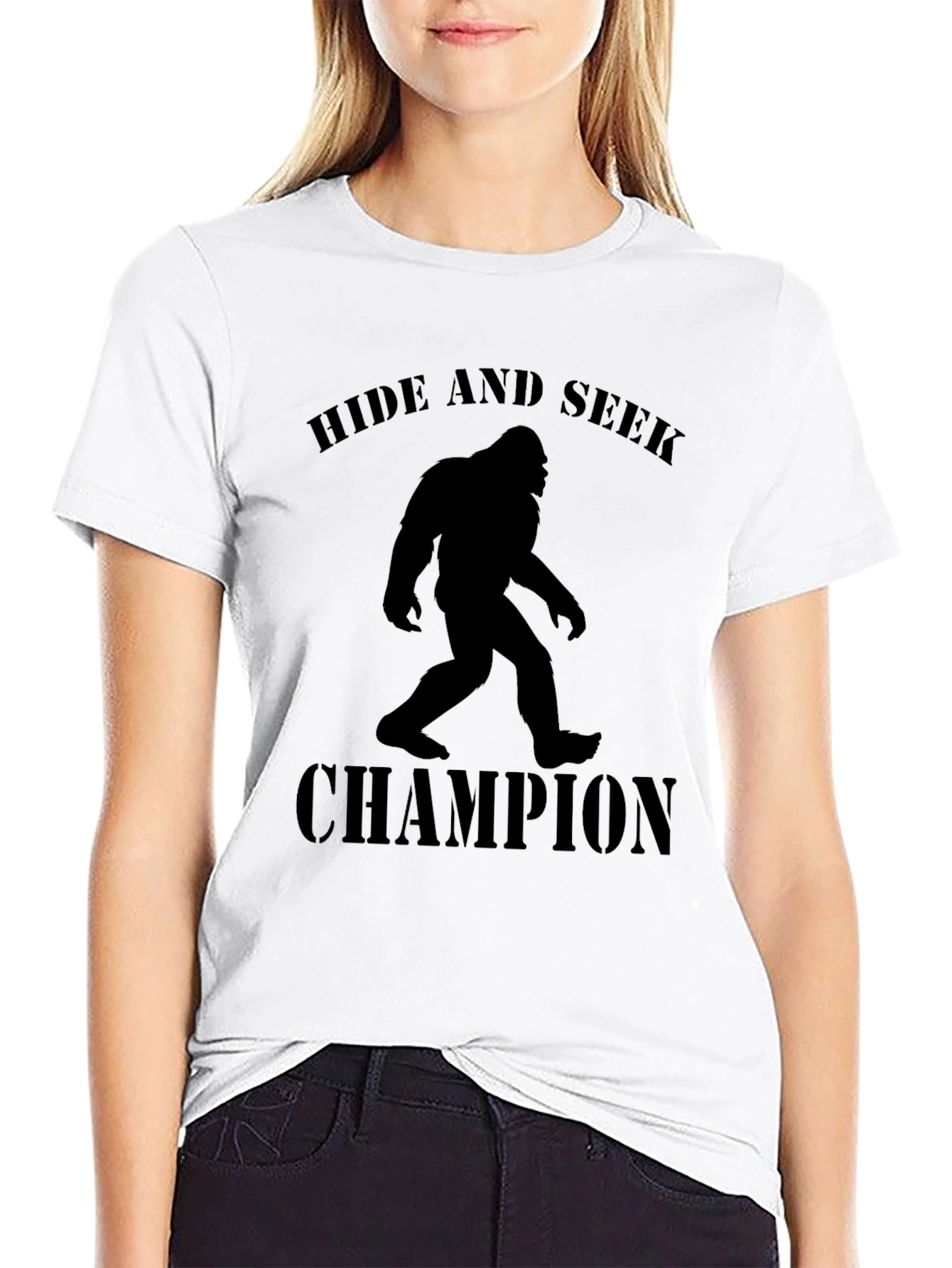 Hide and Seek Champion Bigfoot T-Shirt
