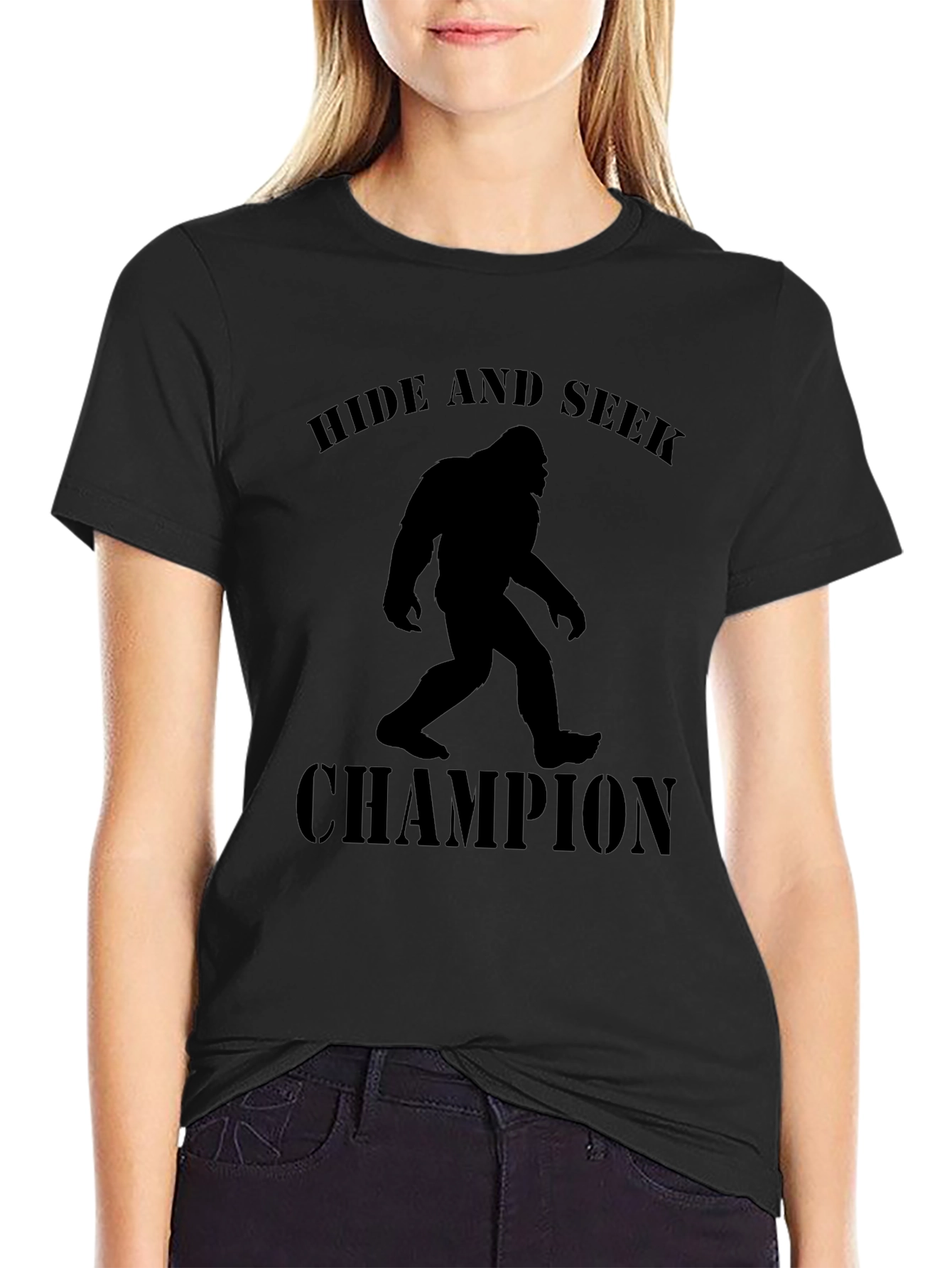 Hide and Seek Champion Bigfoot T-Shirt