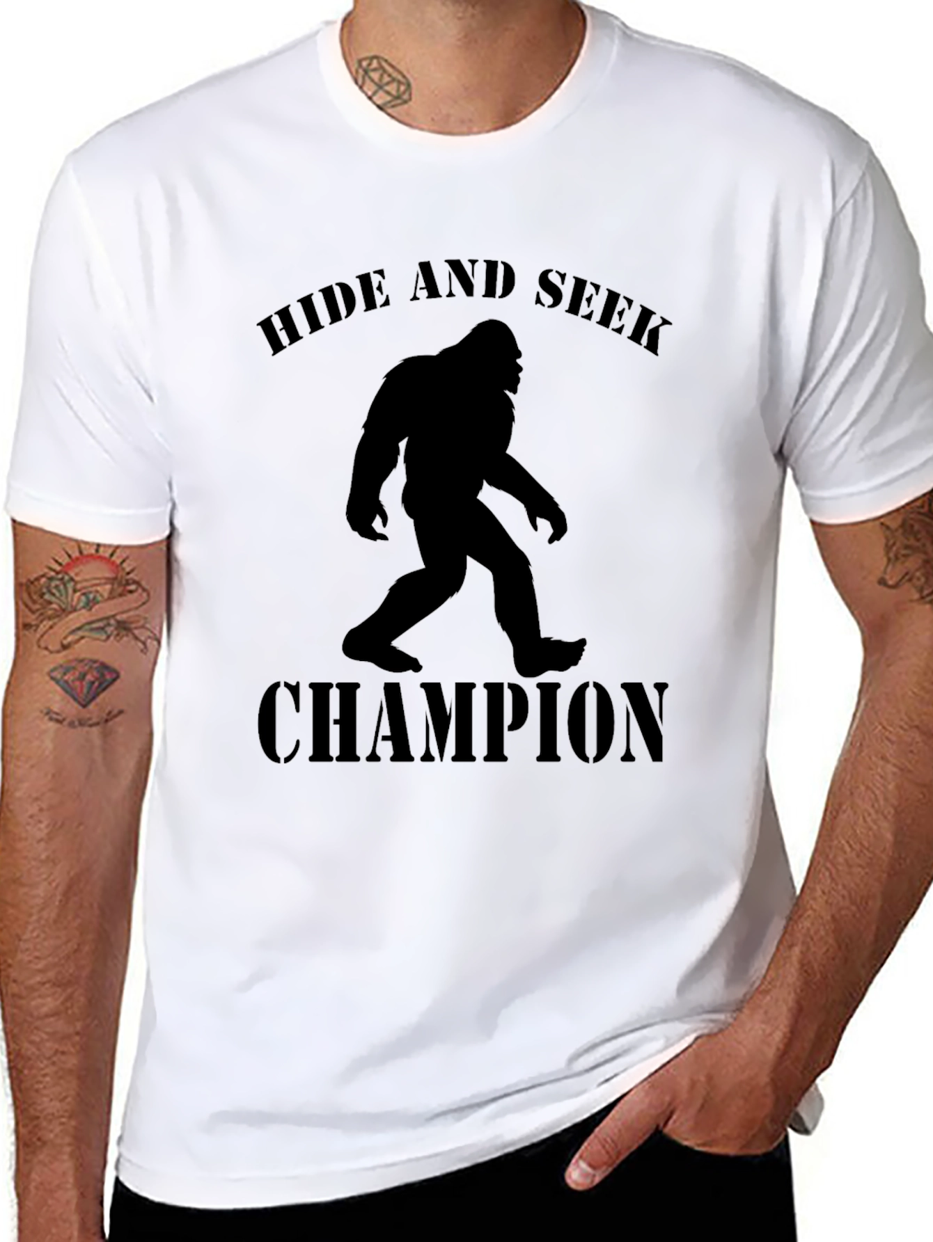 Hide and Seek Champion Bigfoot T-Shirt