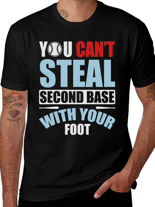 Baseball Steal Second Base T-Shirt