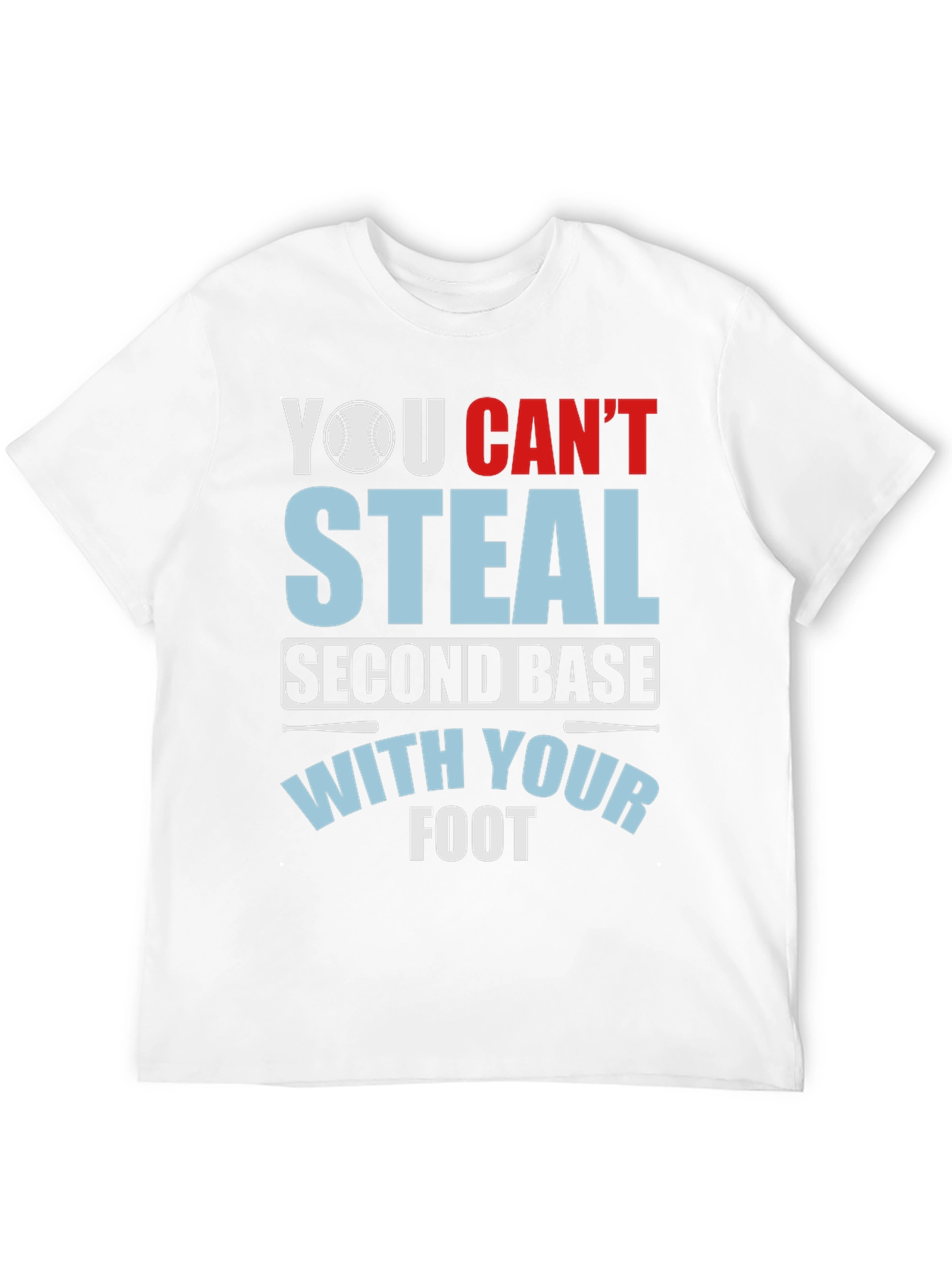 Baseball Steal Second Base T-Shirt