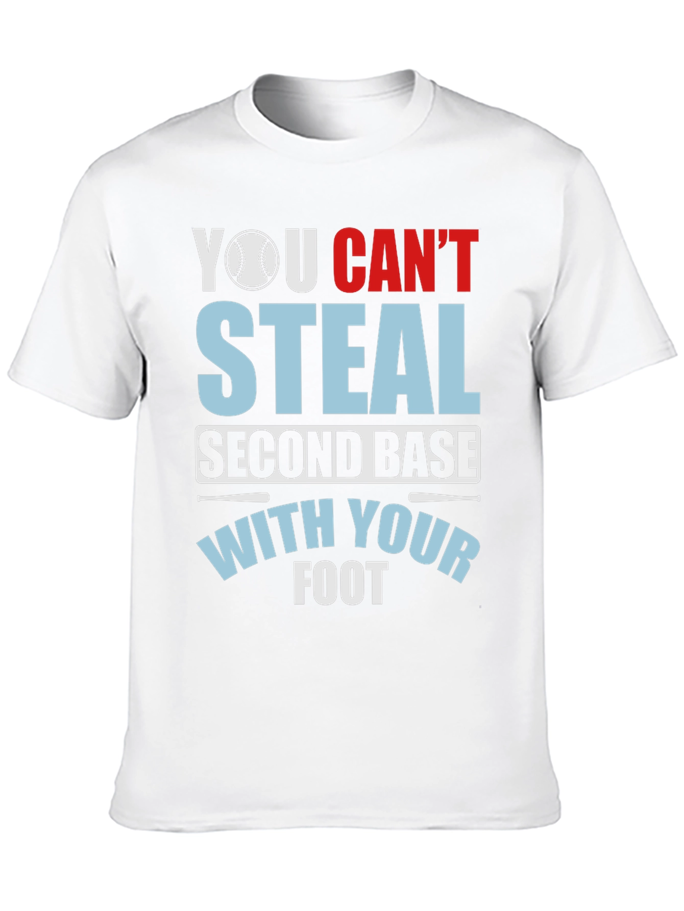 Baseball Steal Second Base T-Shirt