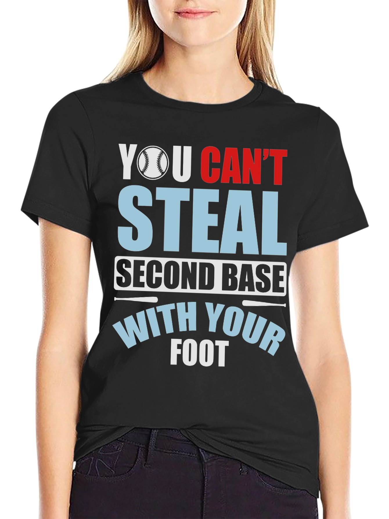 Baseball Steal Second Base T-Shirt