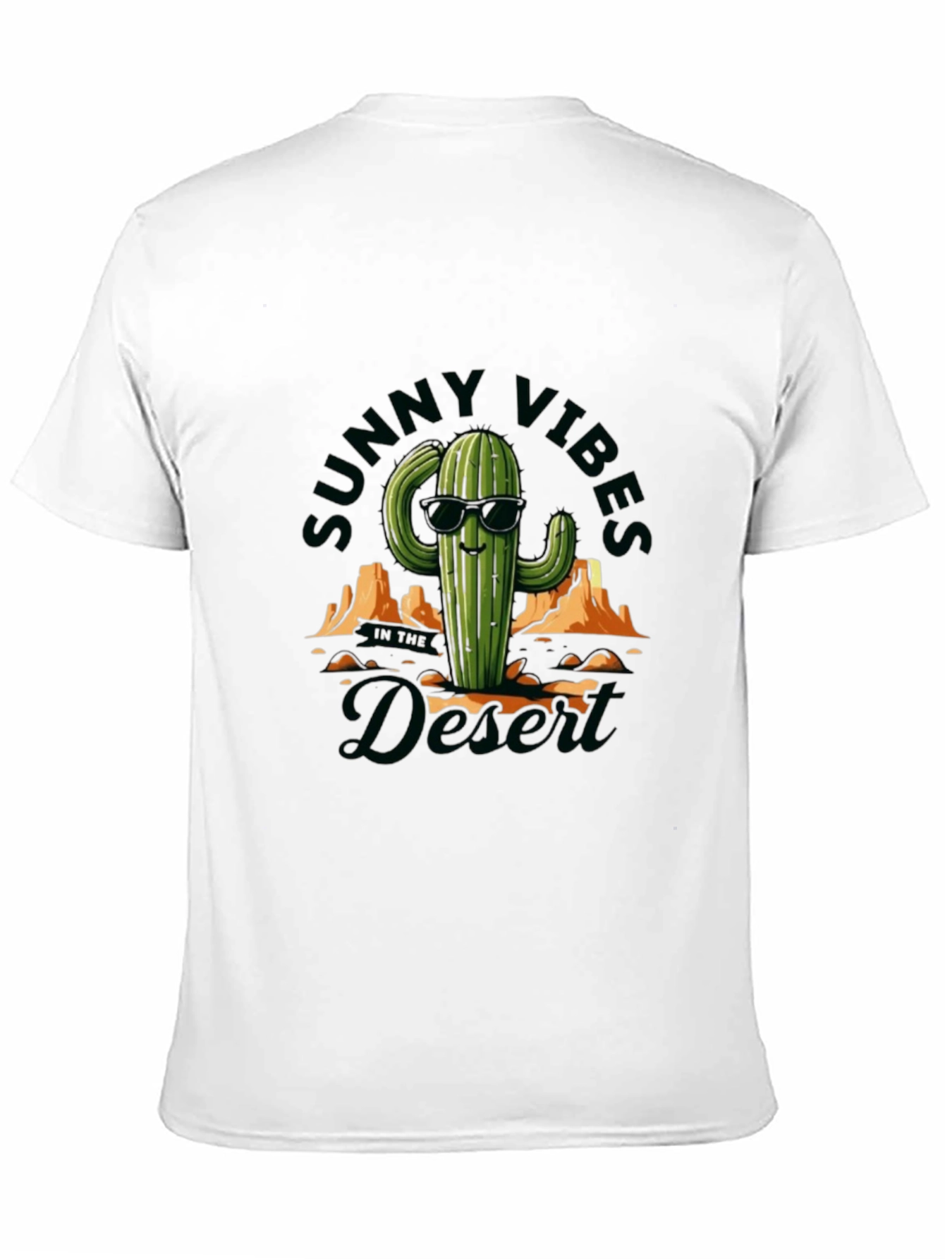 Sunny Vibes Desert Cactus Graphic Tee