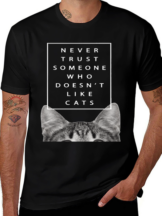 Never Trust Cats T-Shirt