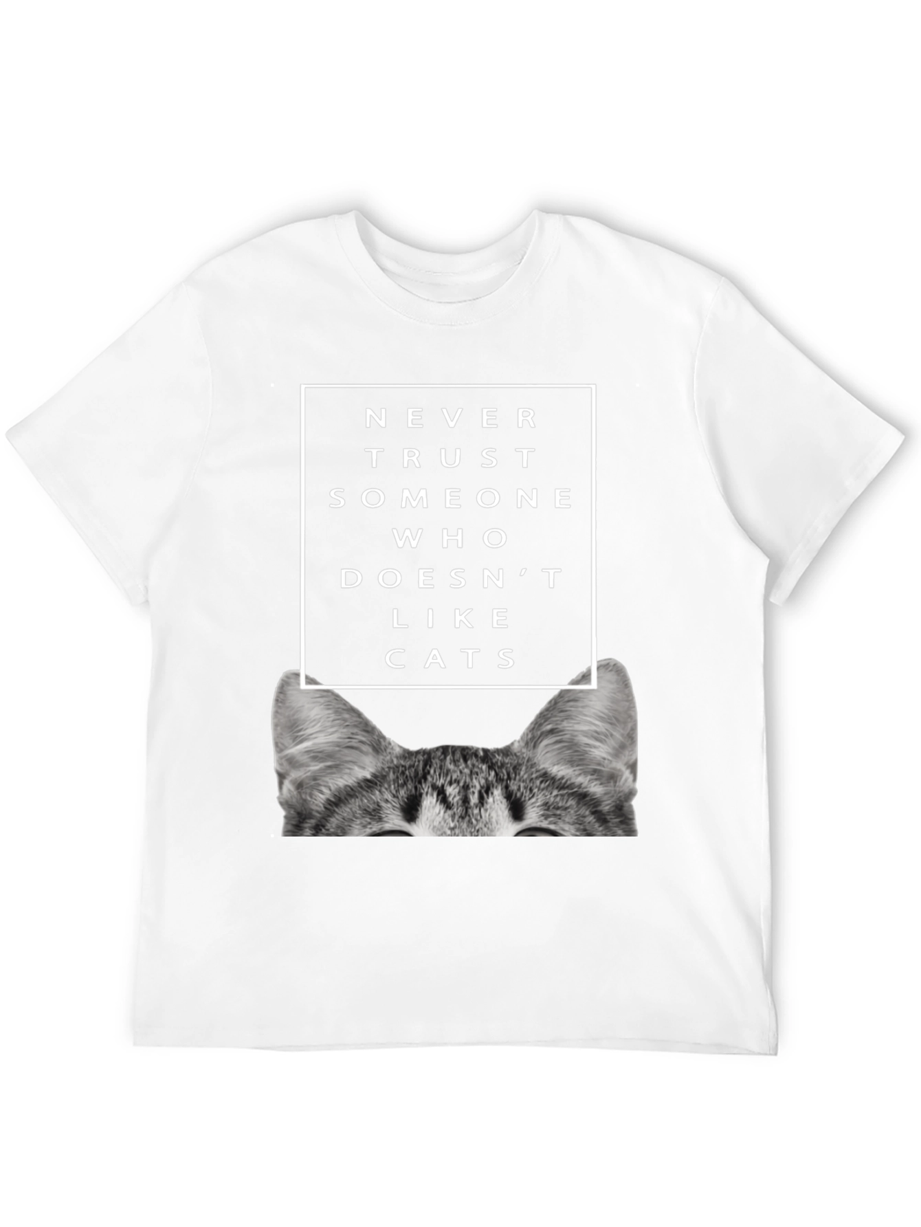 Never Trust Cats T-Shirt