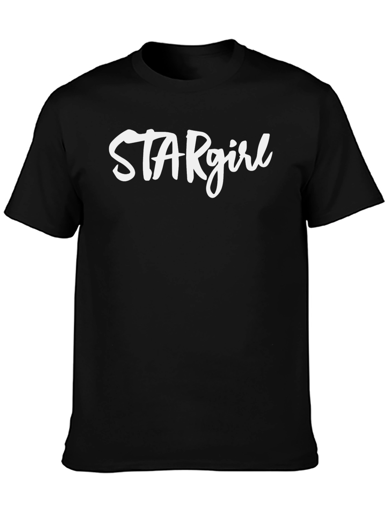 Stargirl Black T-Shirt - Modern Graphic Tee