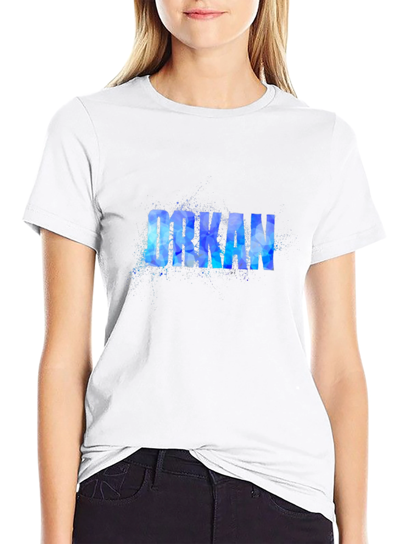 Orkan Black T-Shirt - Graphic Print Tee