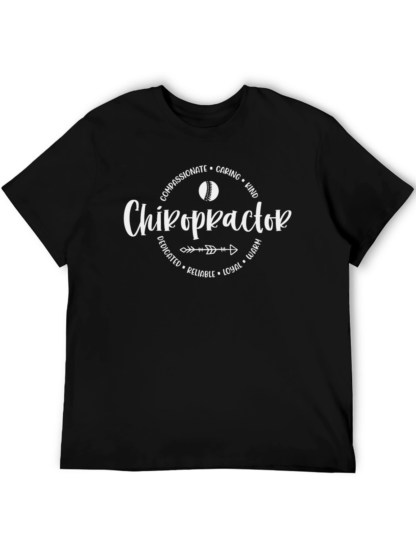 Chiropractor Compassionate Caring T-Shirt
