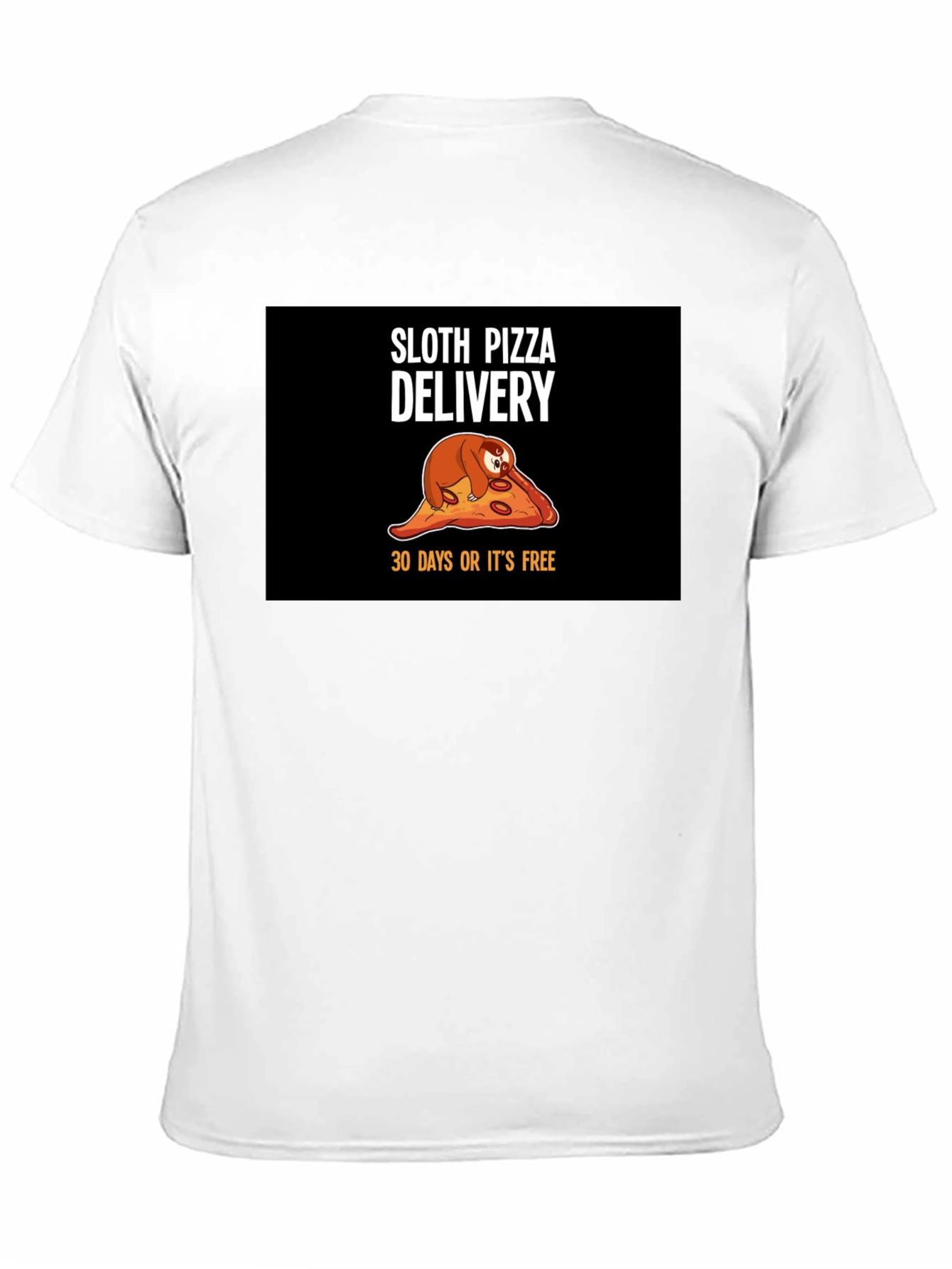 Sloth Pizza Delivery T-Shirt - Funny Unique Design