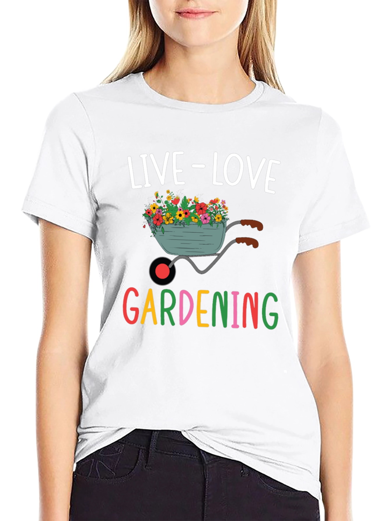 Live Love Gardening Graphic Tee