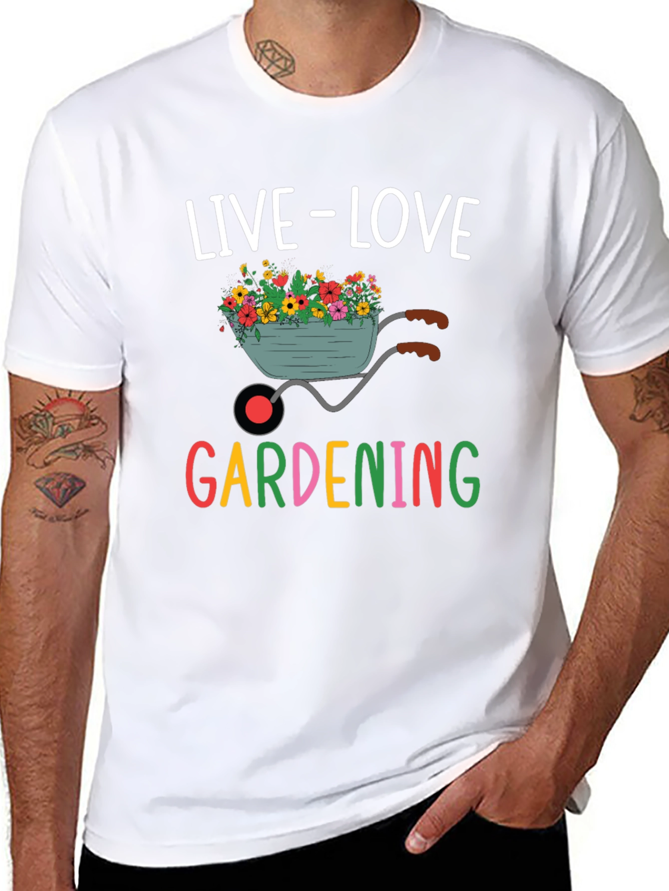 Live Love Gardening Graphic Tee