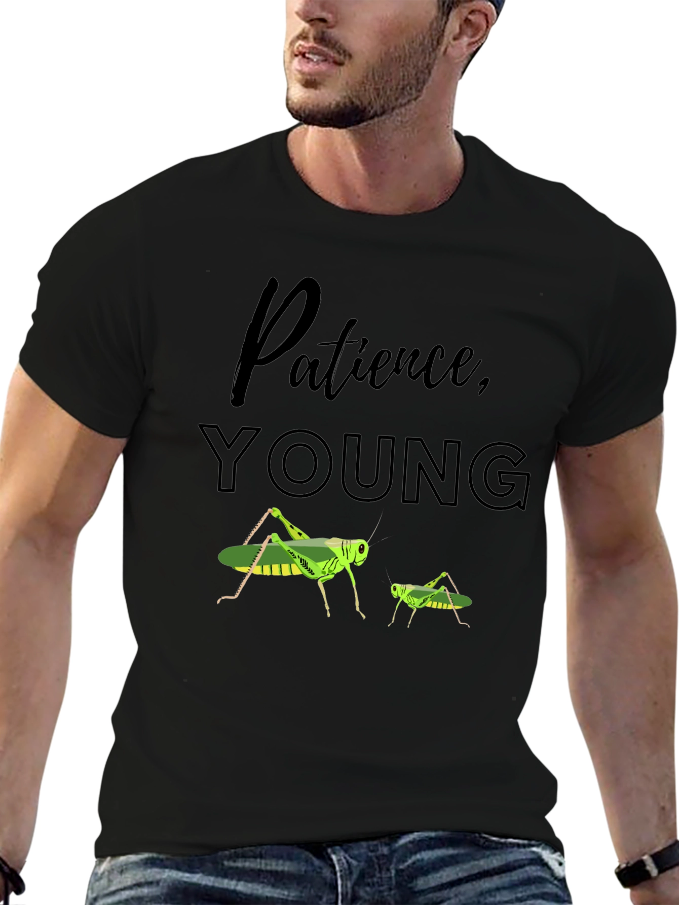 Patience Young Grasshopper Graphic Tee