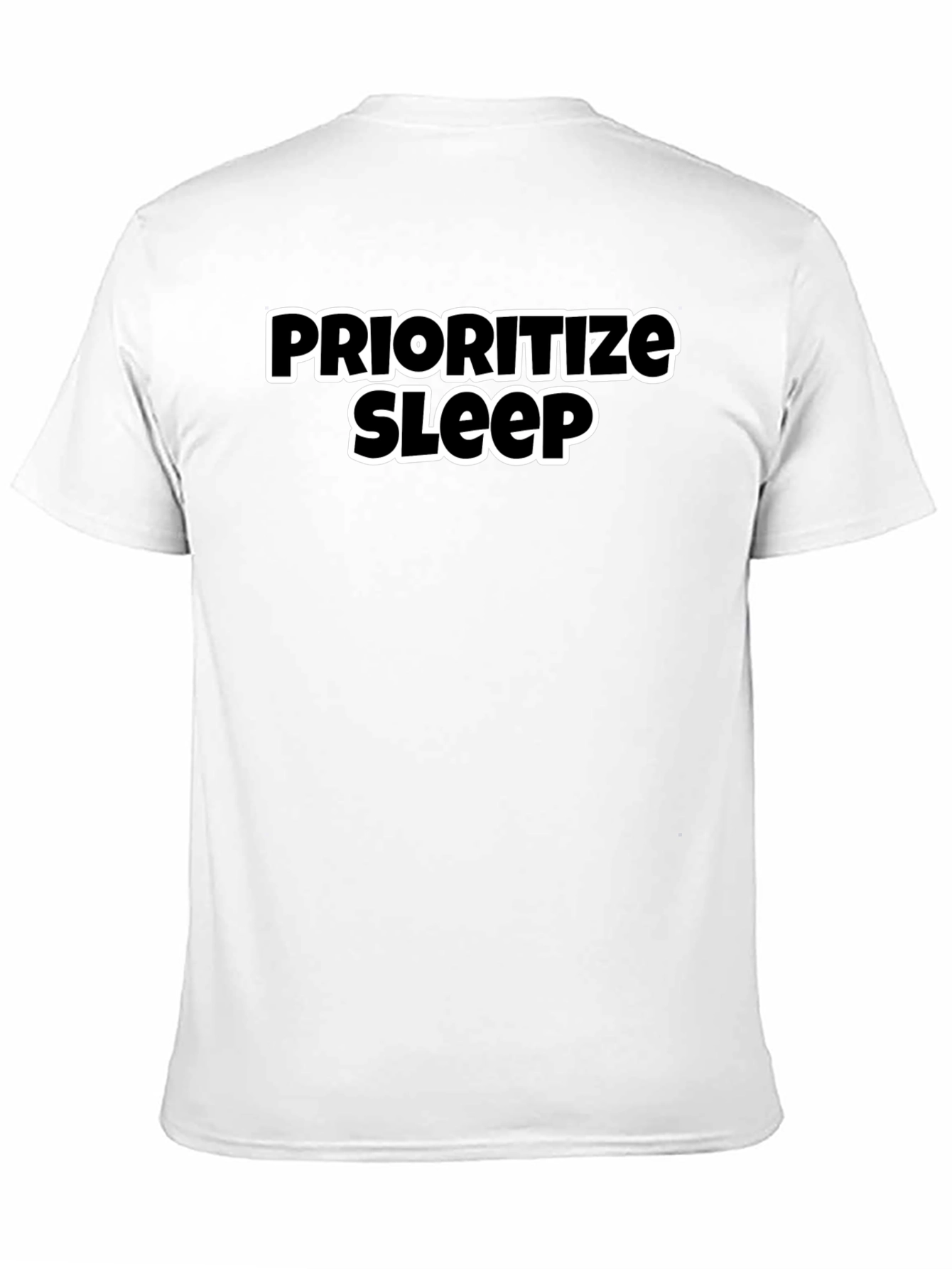 Prioritize Sleep Black Graphic Tee