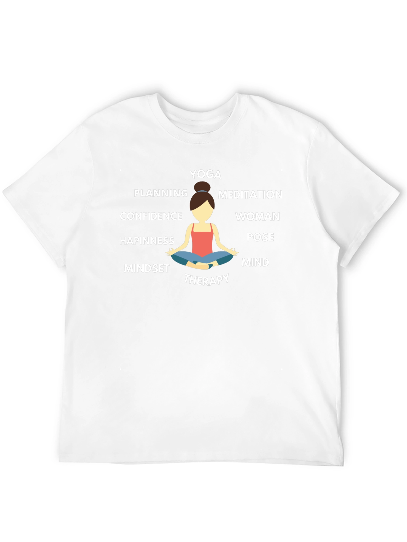 Yoga Woman Meditation T-Shirt