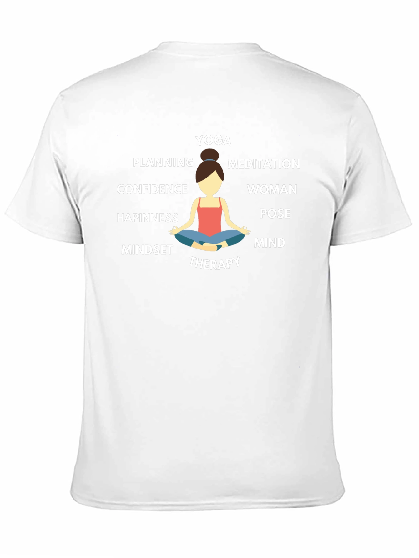 Yoga Woman Meditation T-Shirt