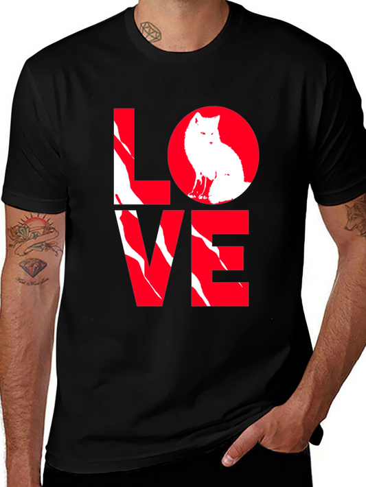 Love Fox T-Shirt - Unique Graphic Tee