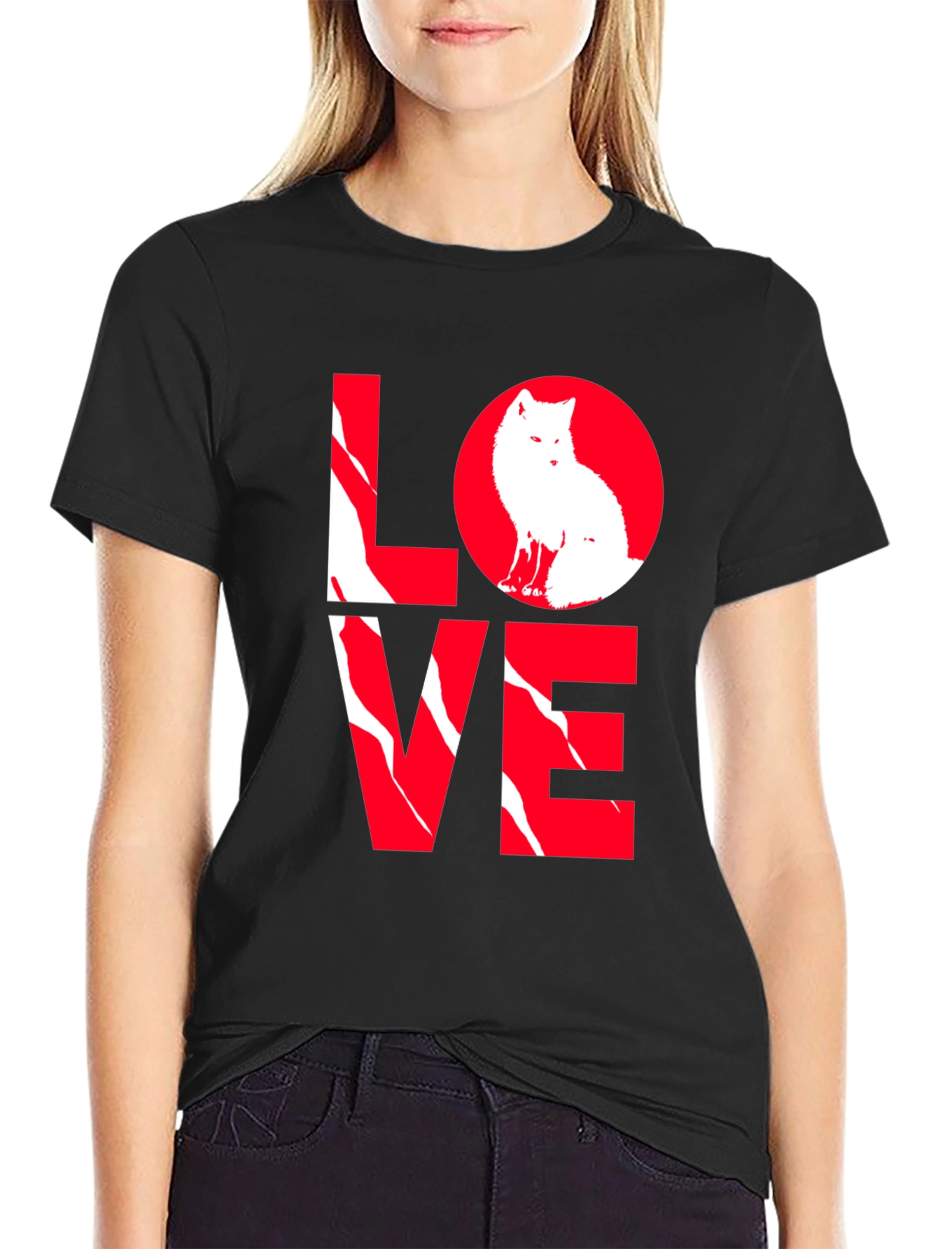 Love Fox T-Shirt - Unique Graphic Tee