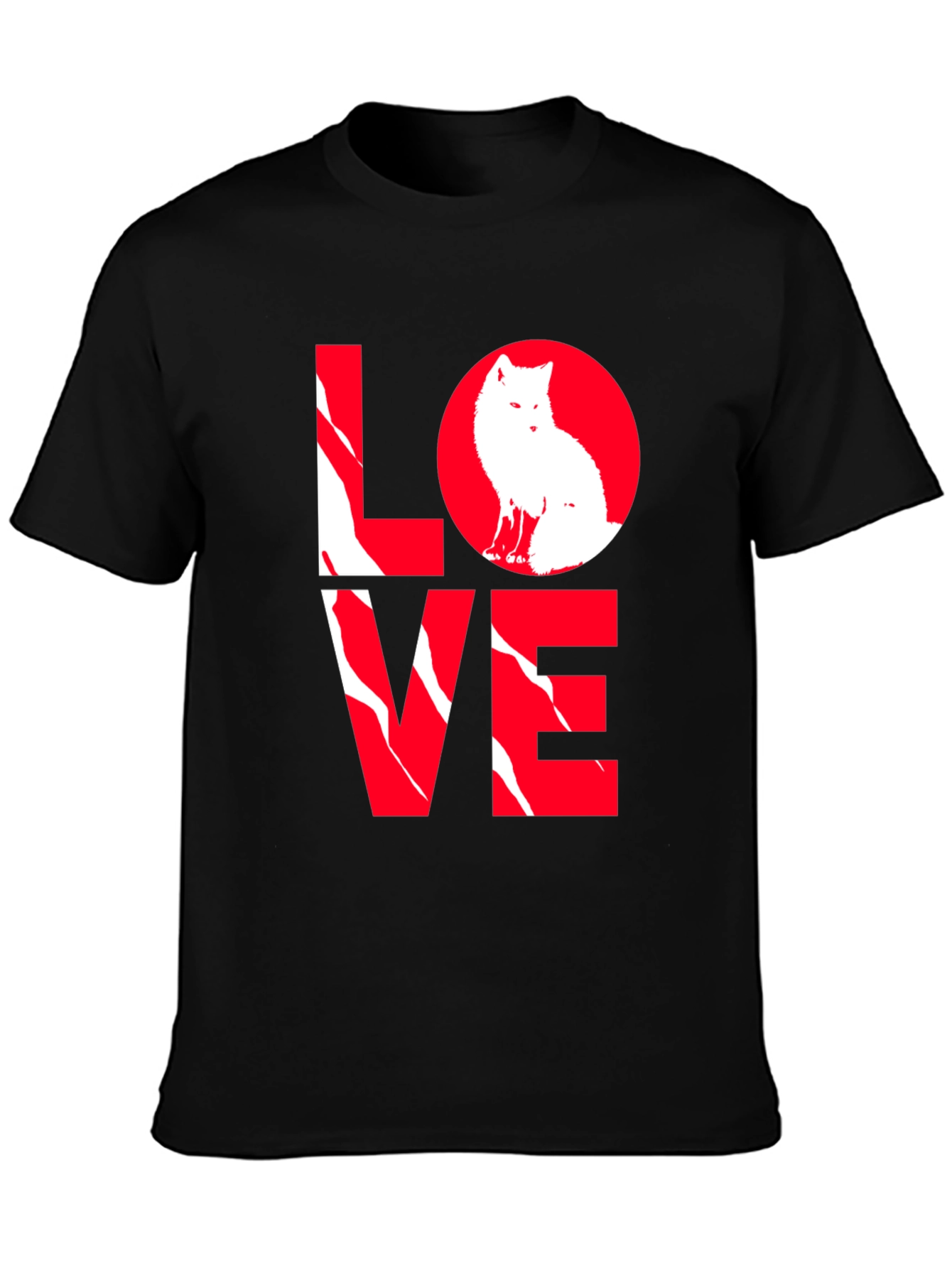 Love Fox T-Shirt - Unique Graphic Tee