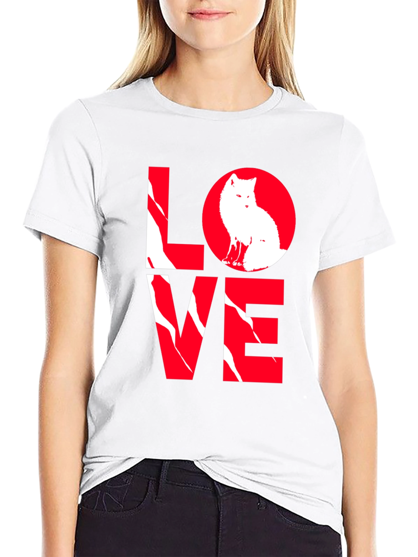 Love Fox T-Shirt - Unique Graphic Tee
