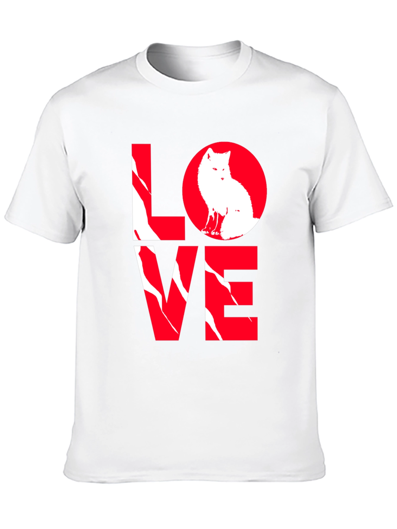 Love Fox T-Shirt - Unique Graphic Tee