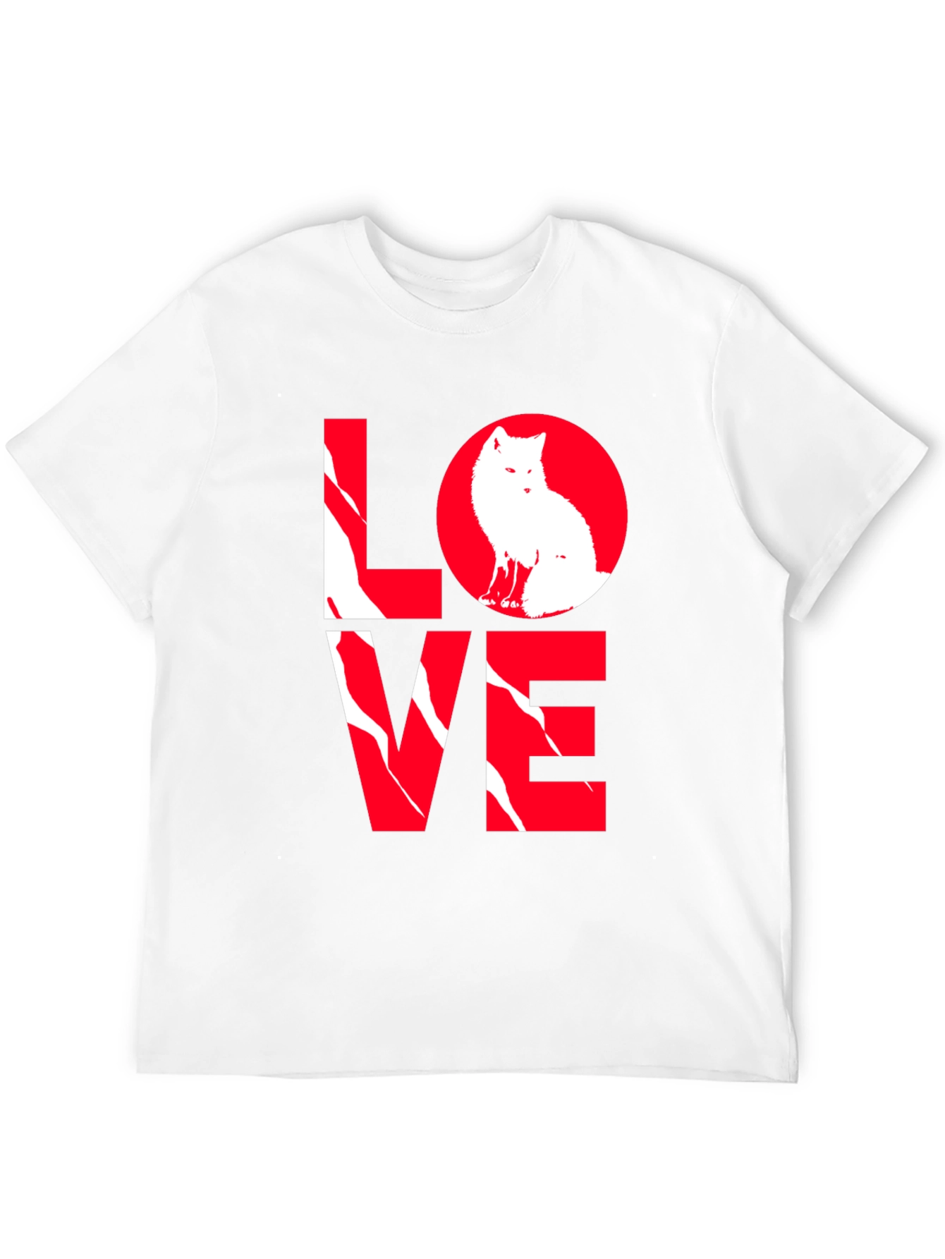 Love Fox T-Shirt - Unique Graphic Tee