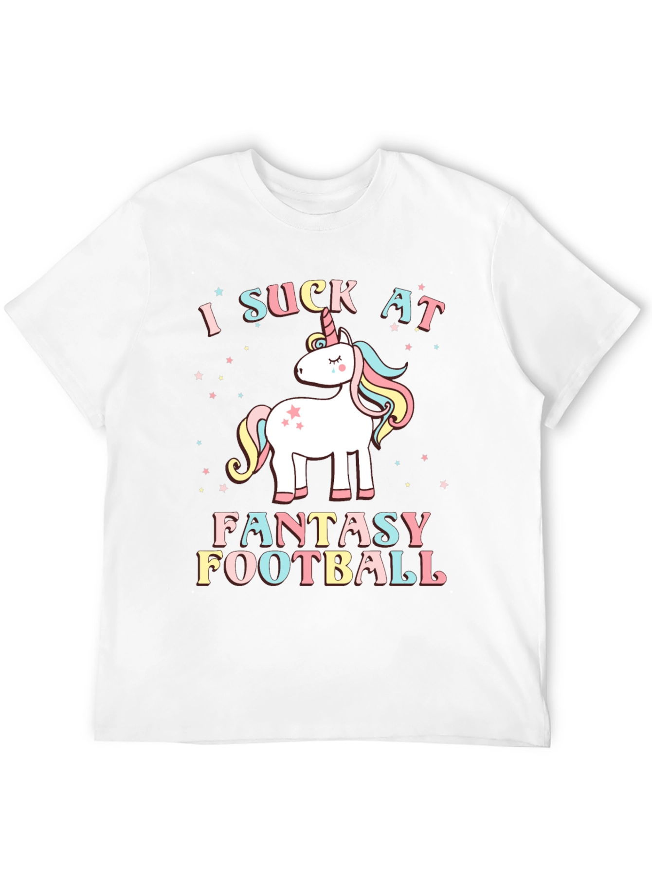 Fantasy Football Unicorn Graphic Tee