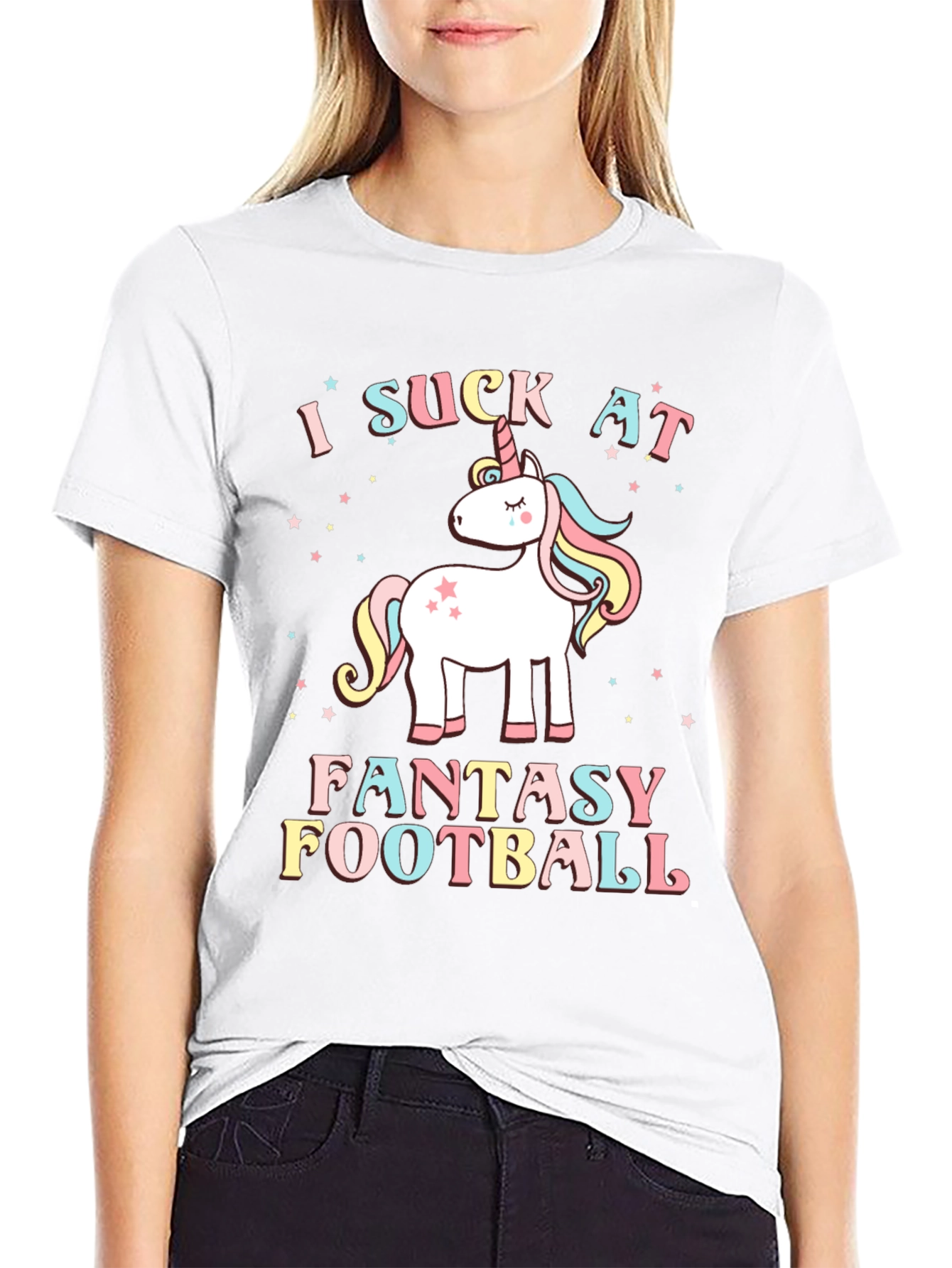 Fantasy Football Unicorn Graphic Tee