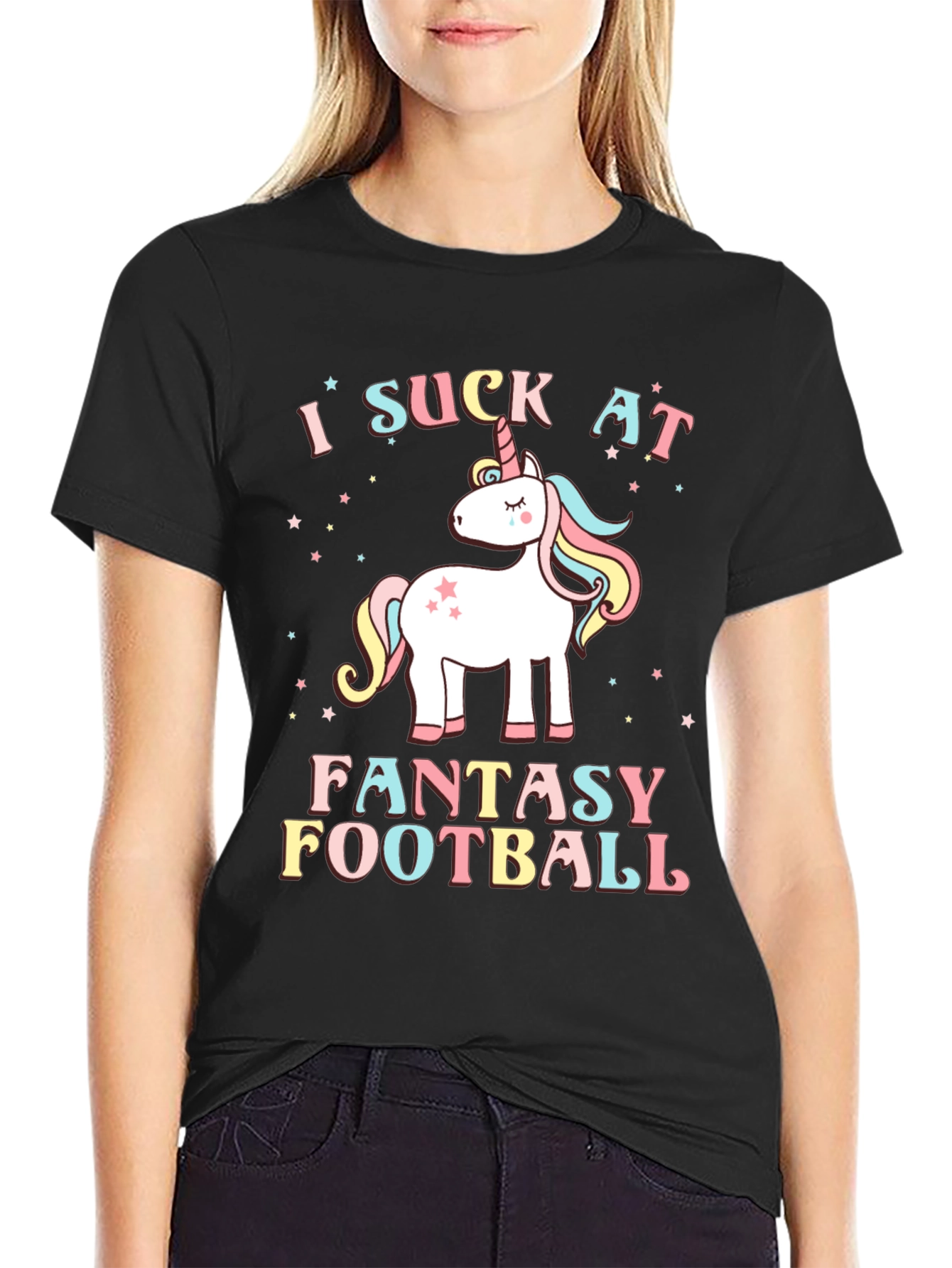 Fantasy Football Unicorn Graphic Tee