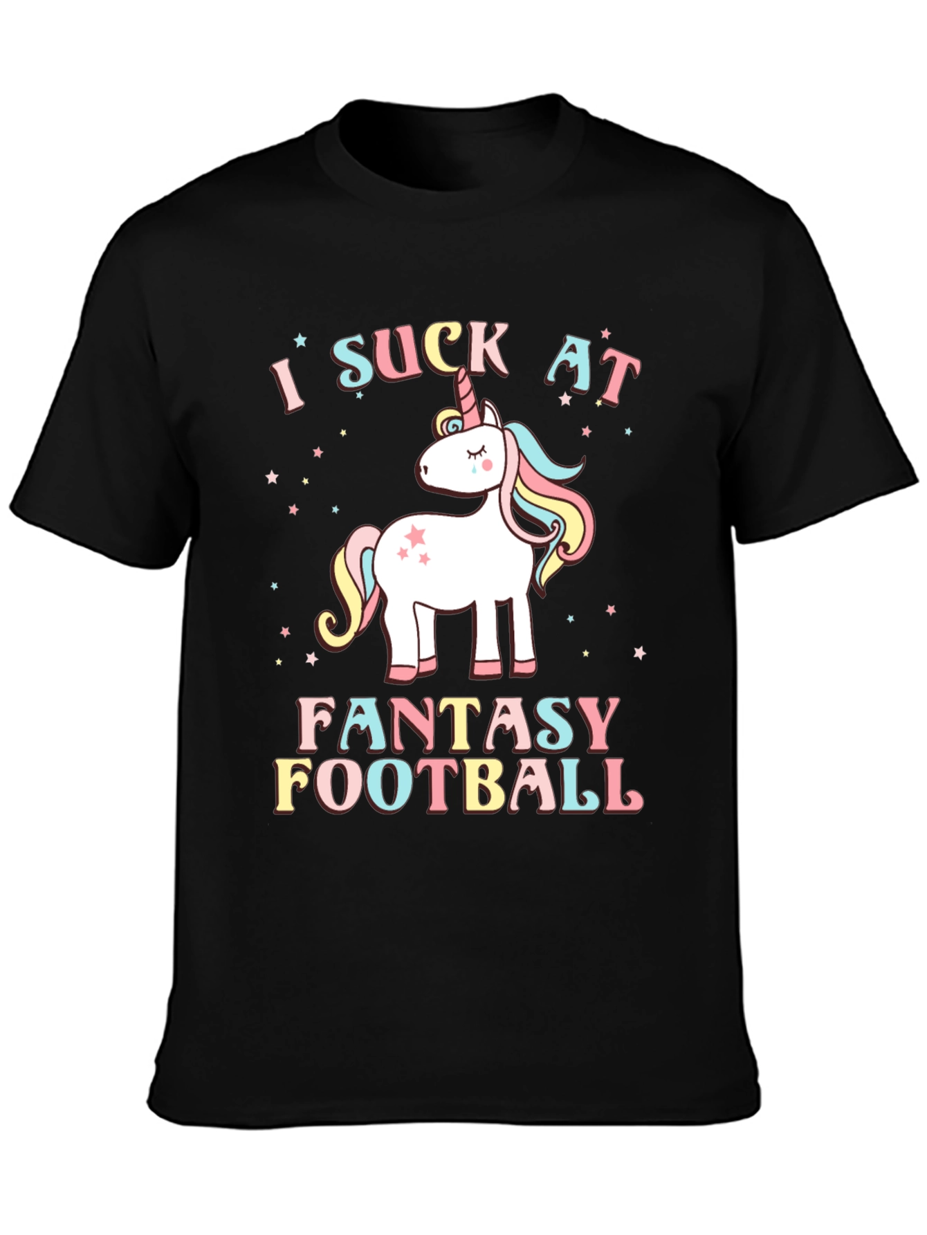 Fantasy Football Unicorn Graphic Tee