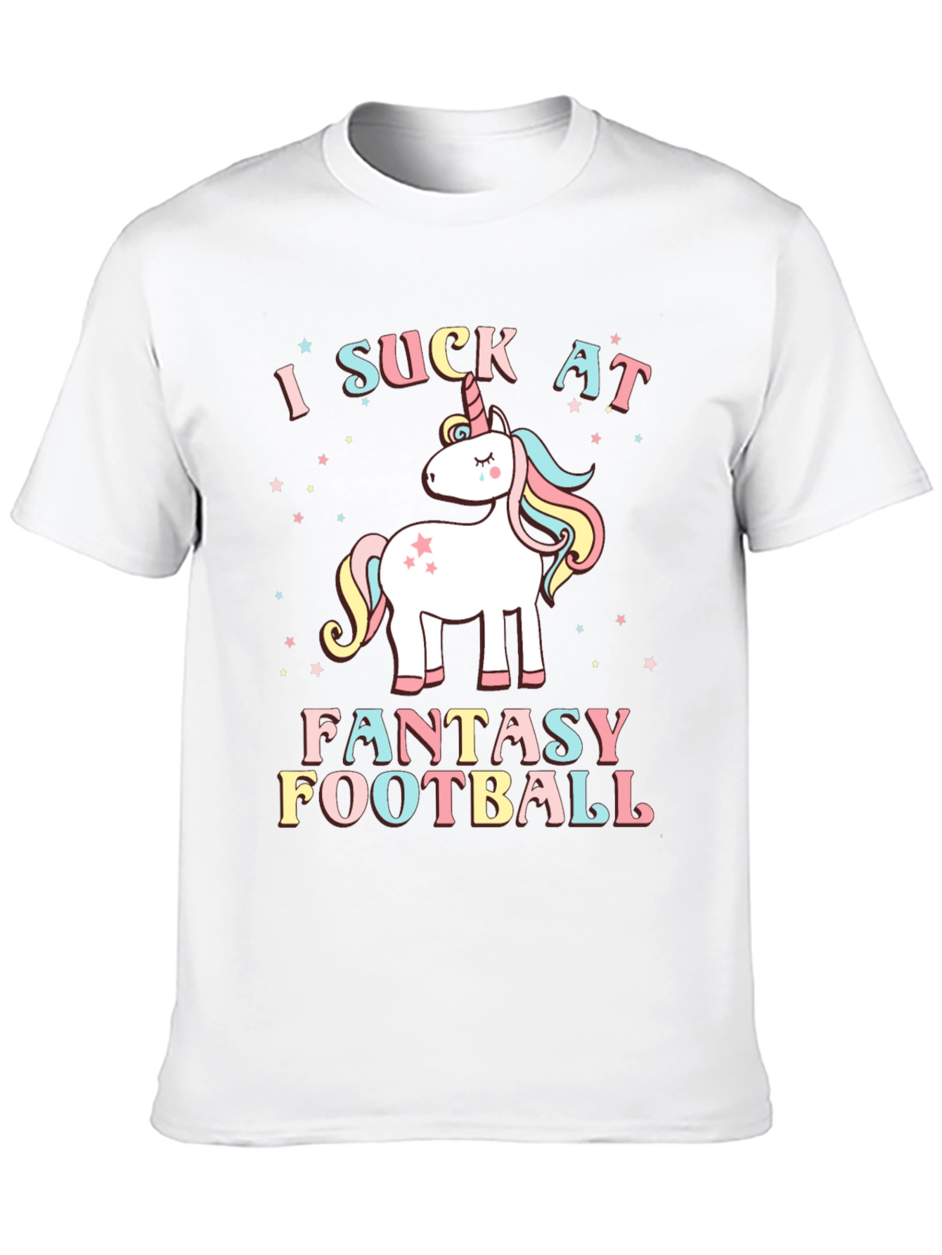Fantasy Football Unicorn Graphic Tee