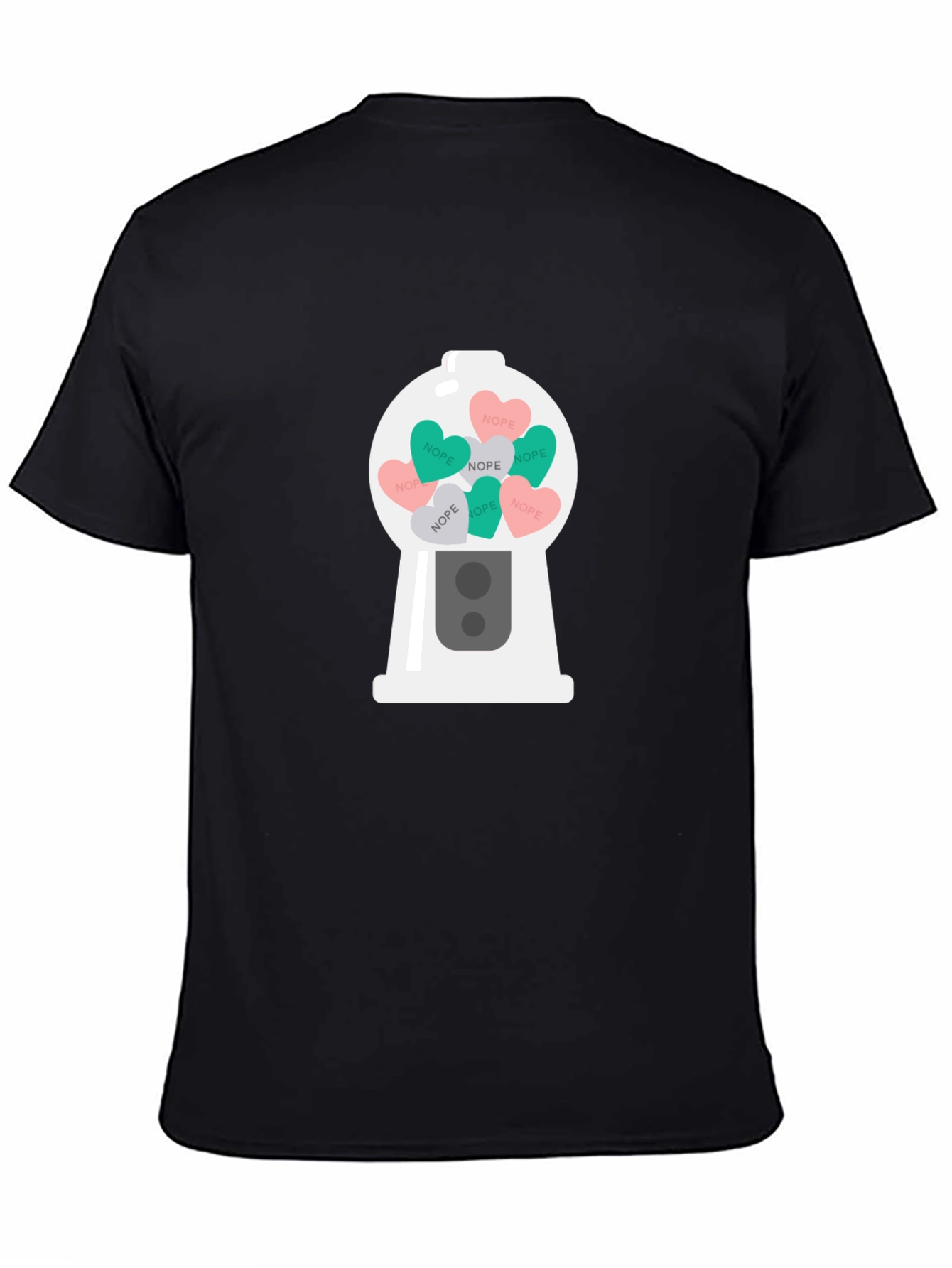 Novelty Nope Candy Heart Gumball Machine T-Shirt