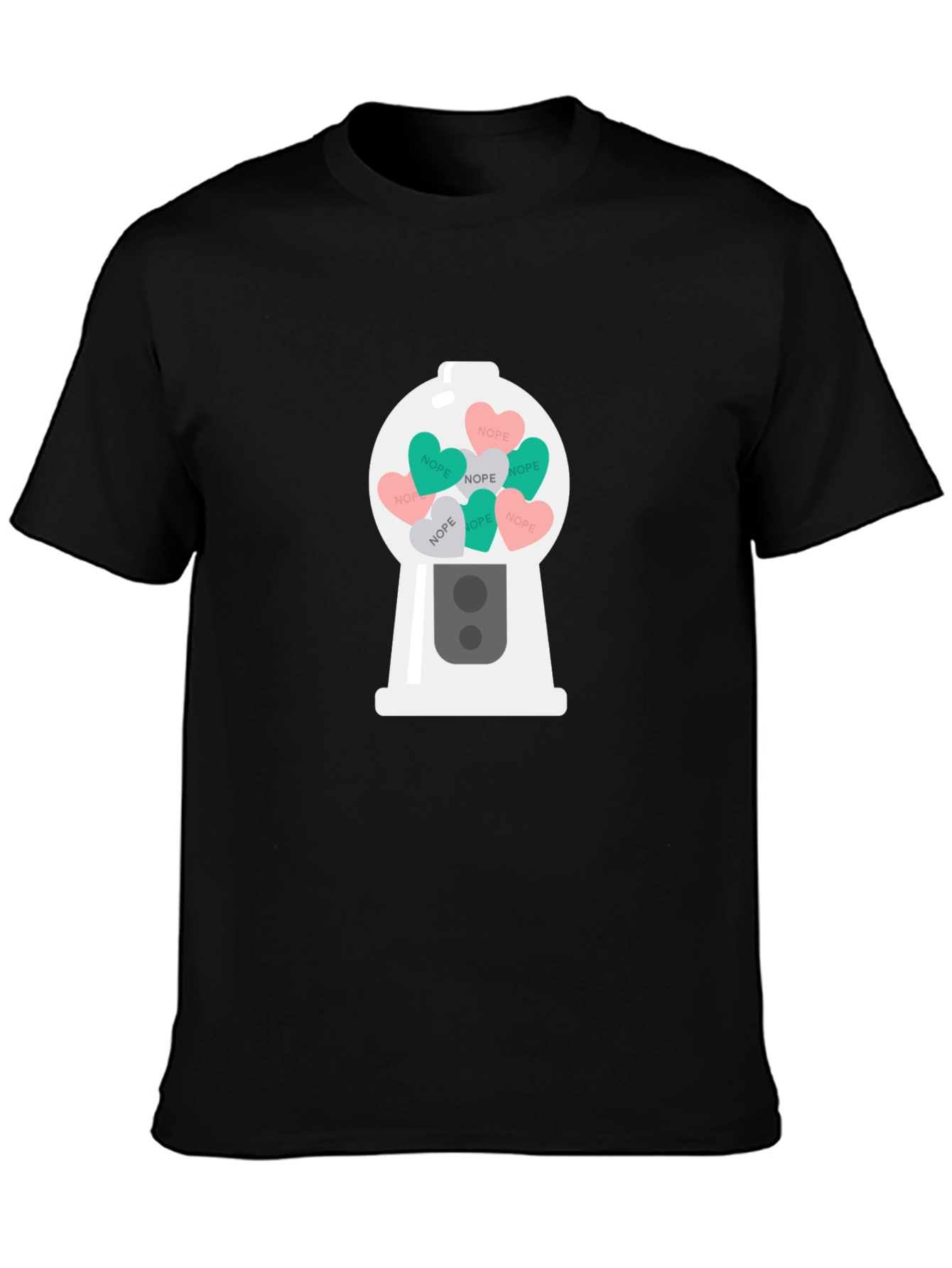 Novelty Nope Candy Heart Gumball Machine T-Shirt