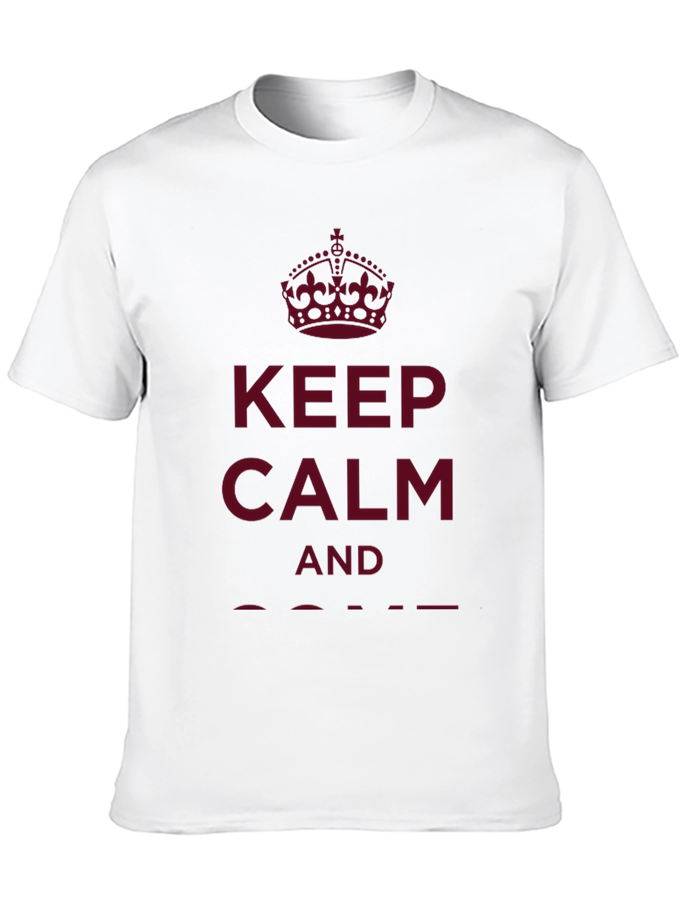 Keep Calm T-Shirt - Stylish Graphic Tee
