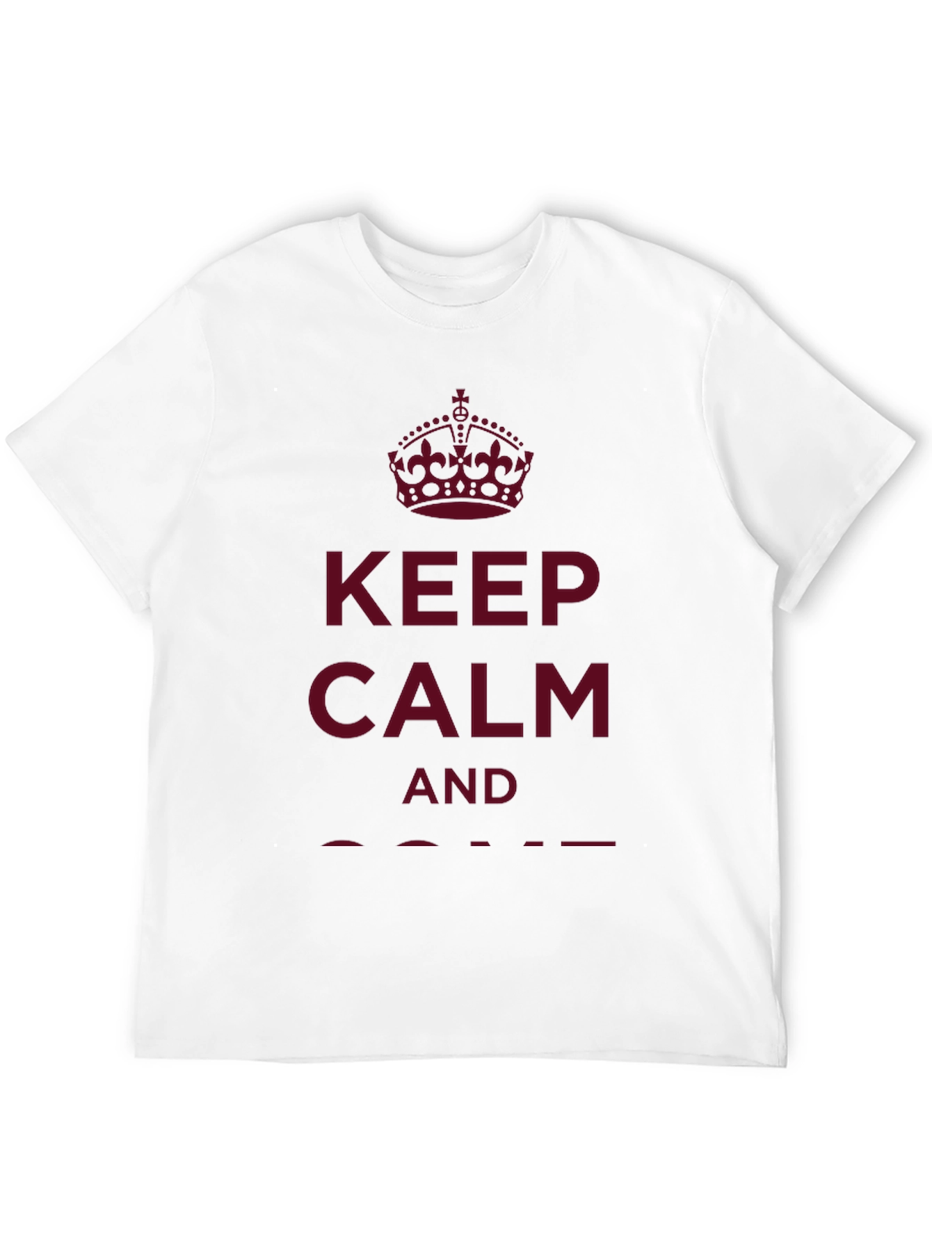 Keep Calm T-Shirt - Stylish Graphic Tee