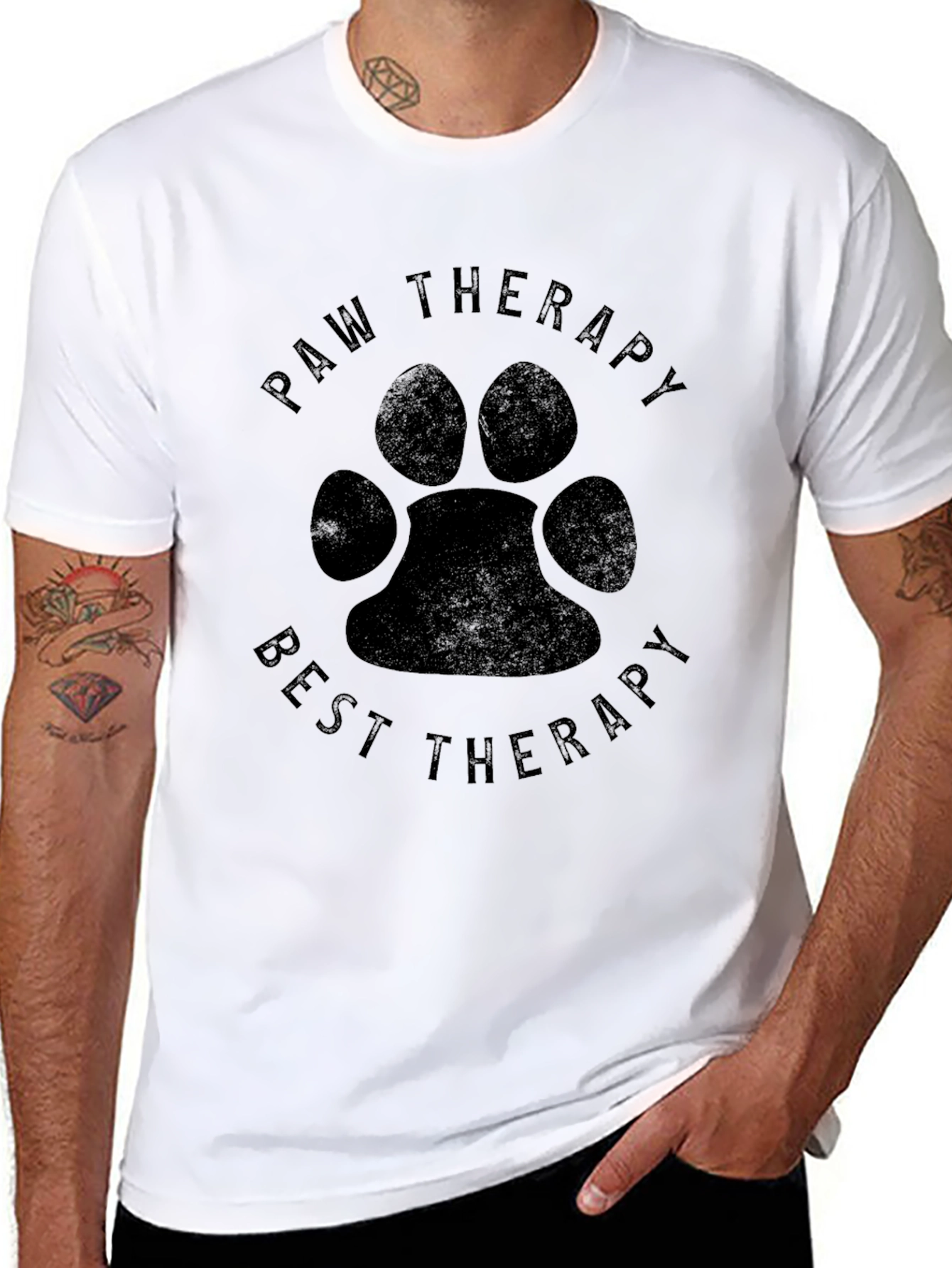Paw Therapy T-Shirt - Best Therapy Tee