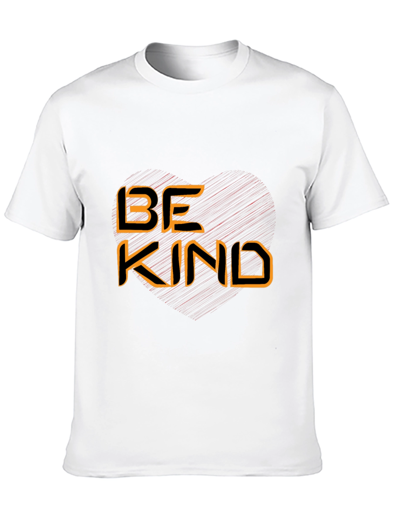Be Kind Graphic Tee - Black Cotton Blend