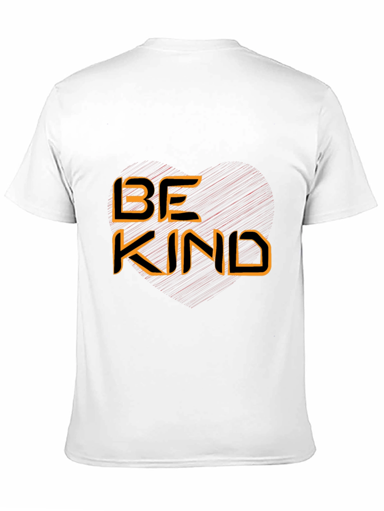 Be Kind Graphic Tee - Black Cotton Blend