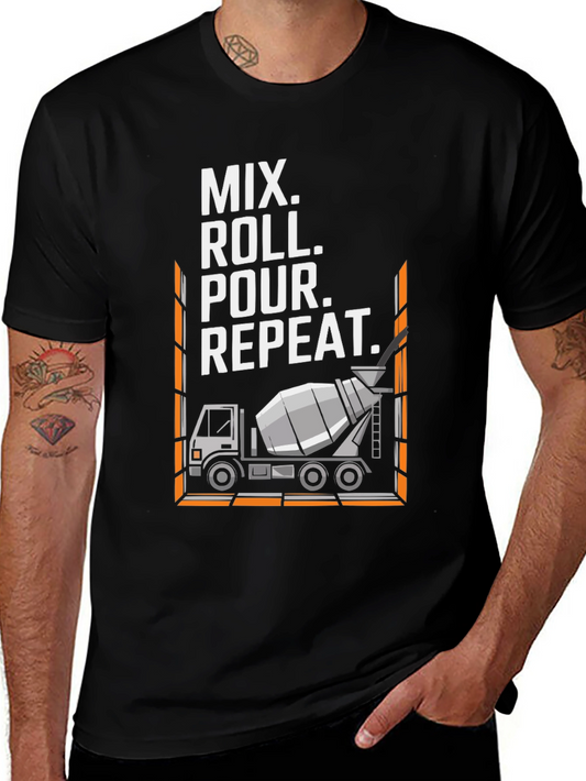 Mix Roll Pour Repeat T-Shirt