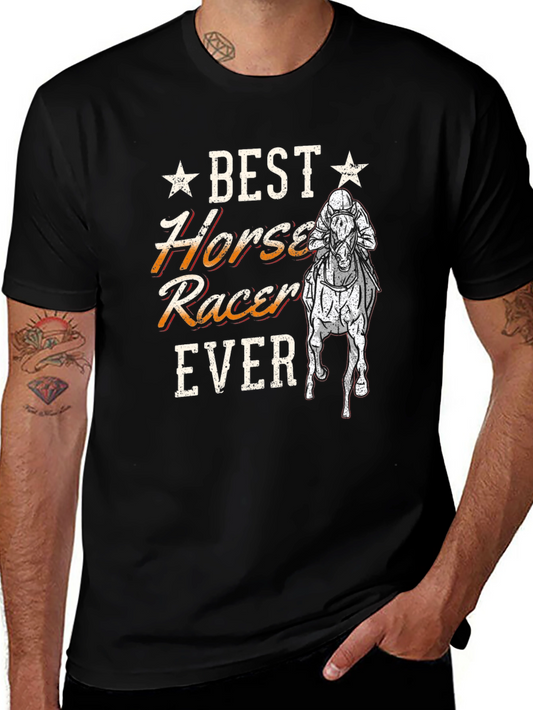 Best Horse Racer Ever Graphic Tee