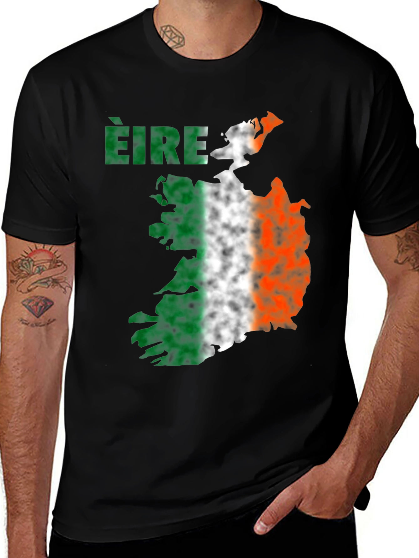 Ireland Map T-Shirt - Eire Pride
