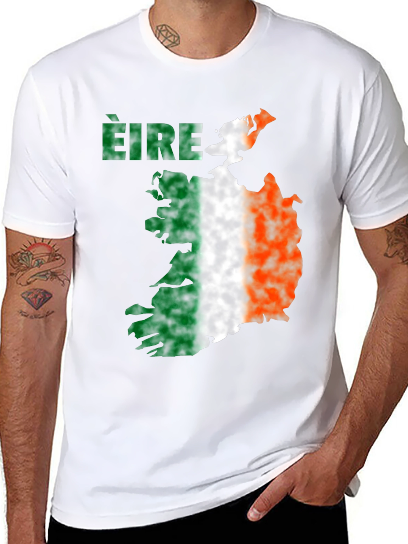 Ireland Map T-Shirt - Eire Pride