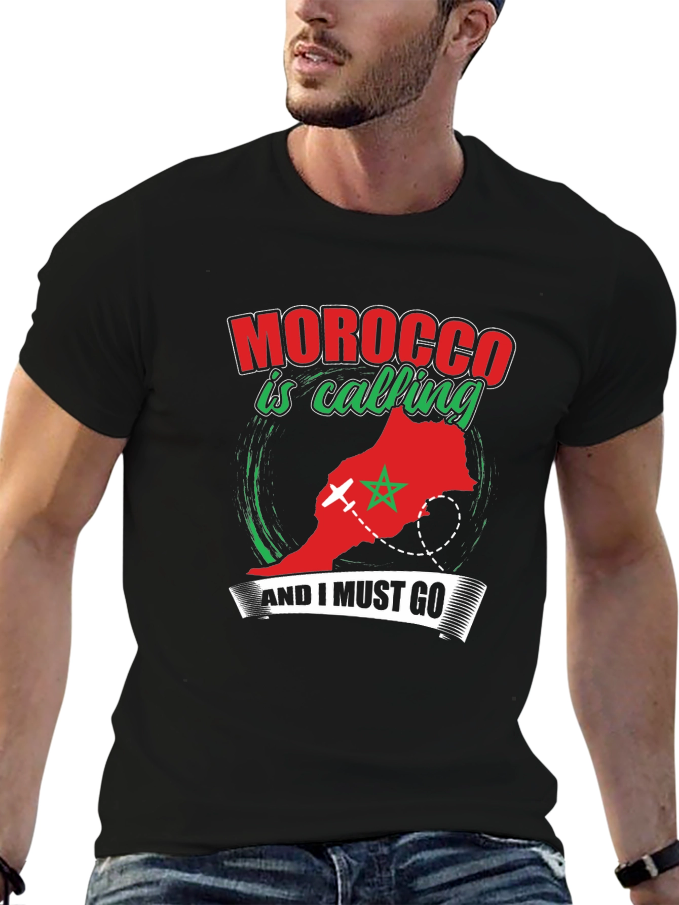 Morocco Calling T-Shirt - Travel Adventure Tee