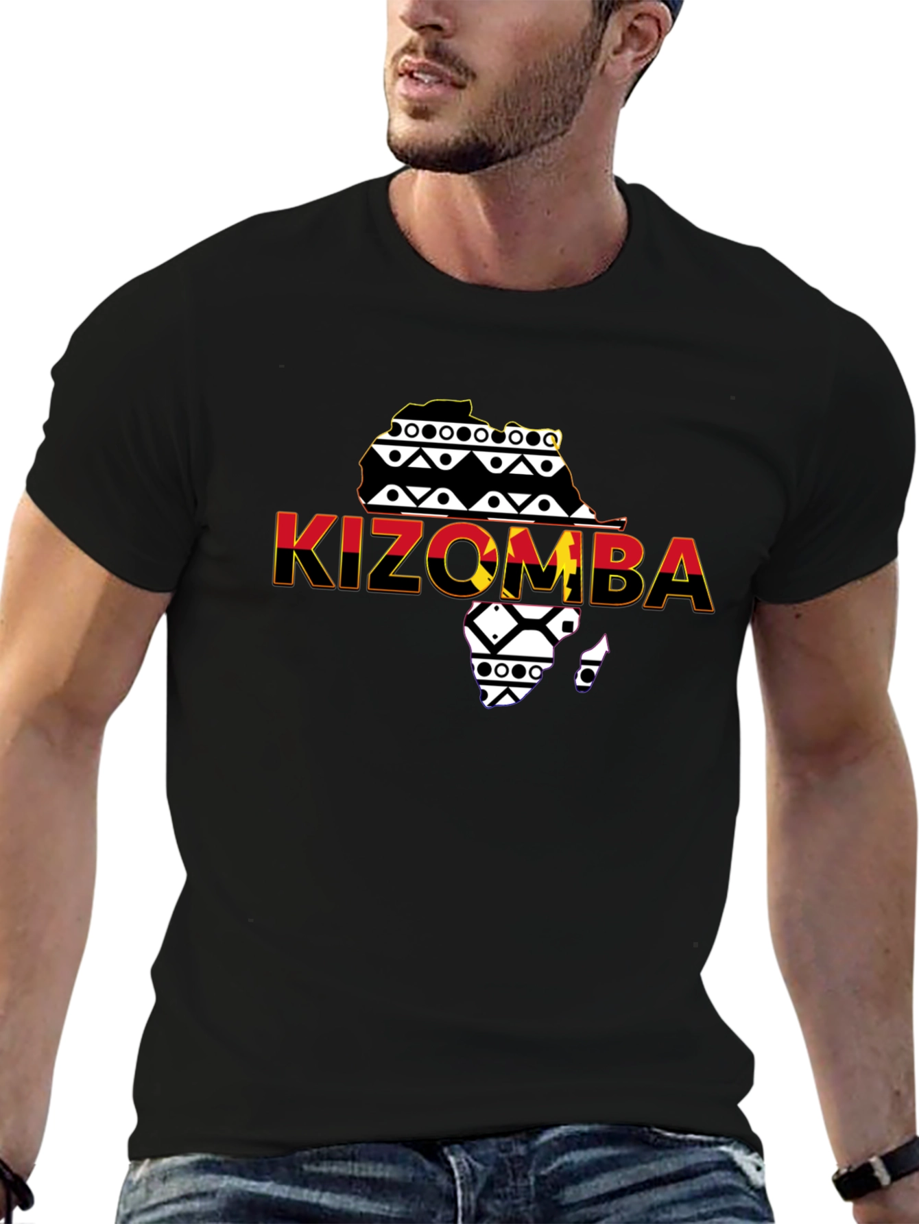 Kizomba Africa Map Graphic Tee