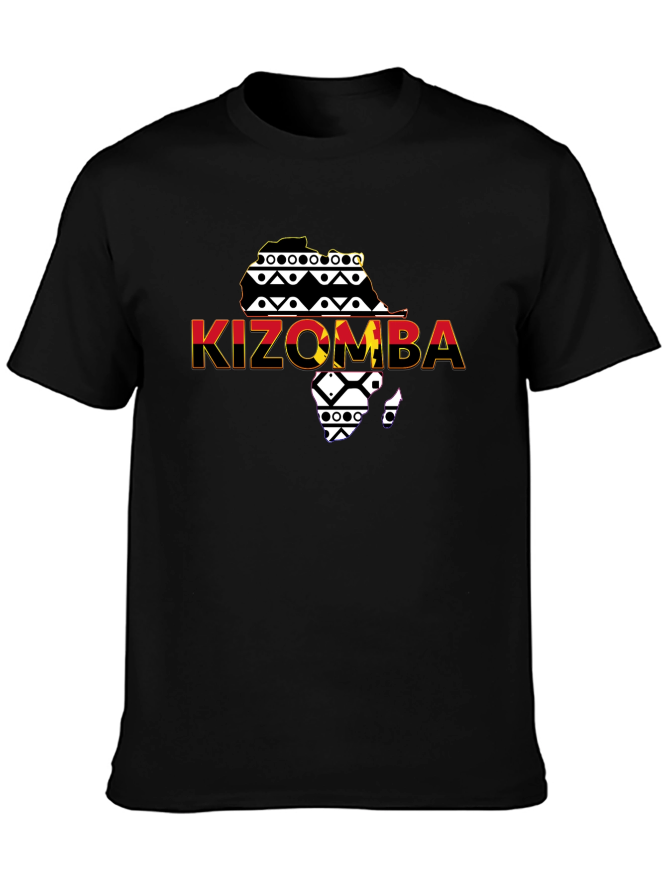 Kizomba Africa Map Graphic Tee