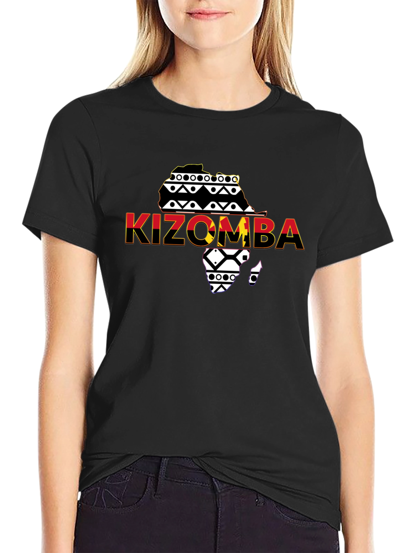 Kizomba Africa Map Graphic Tee