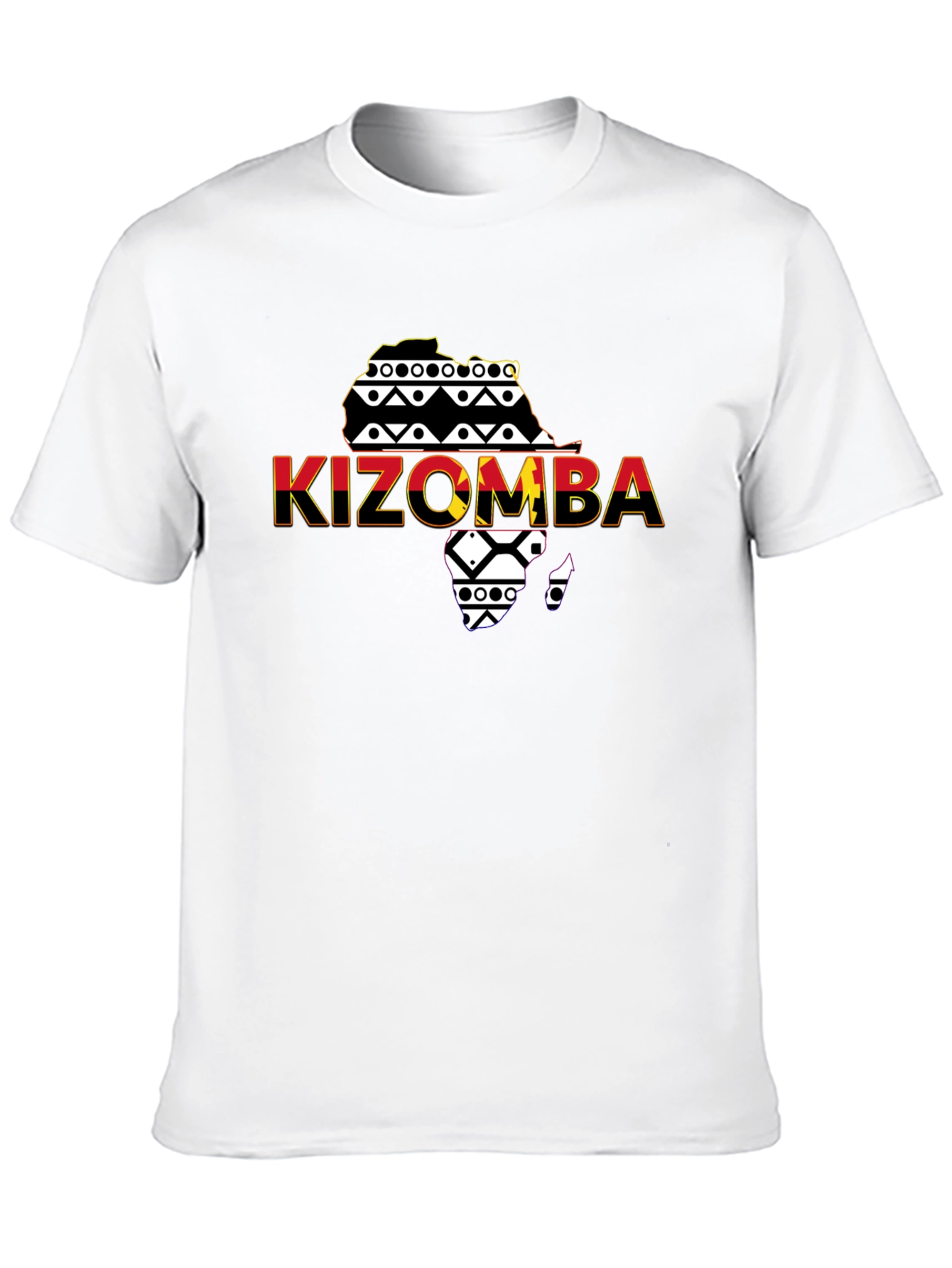 Kizomba Africa Map Graphic Tee