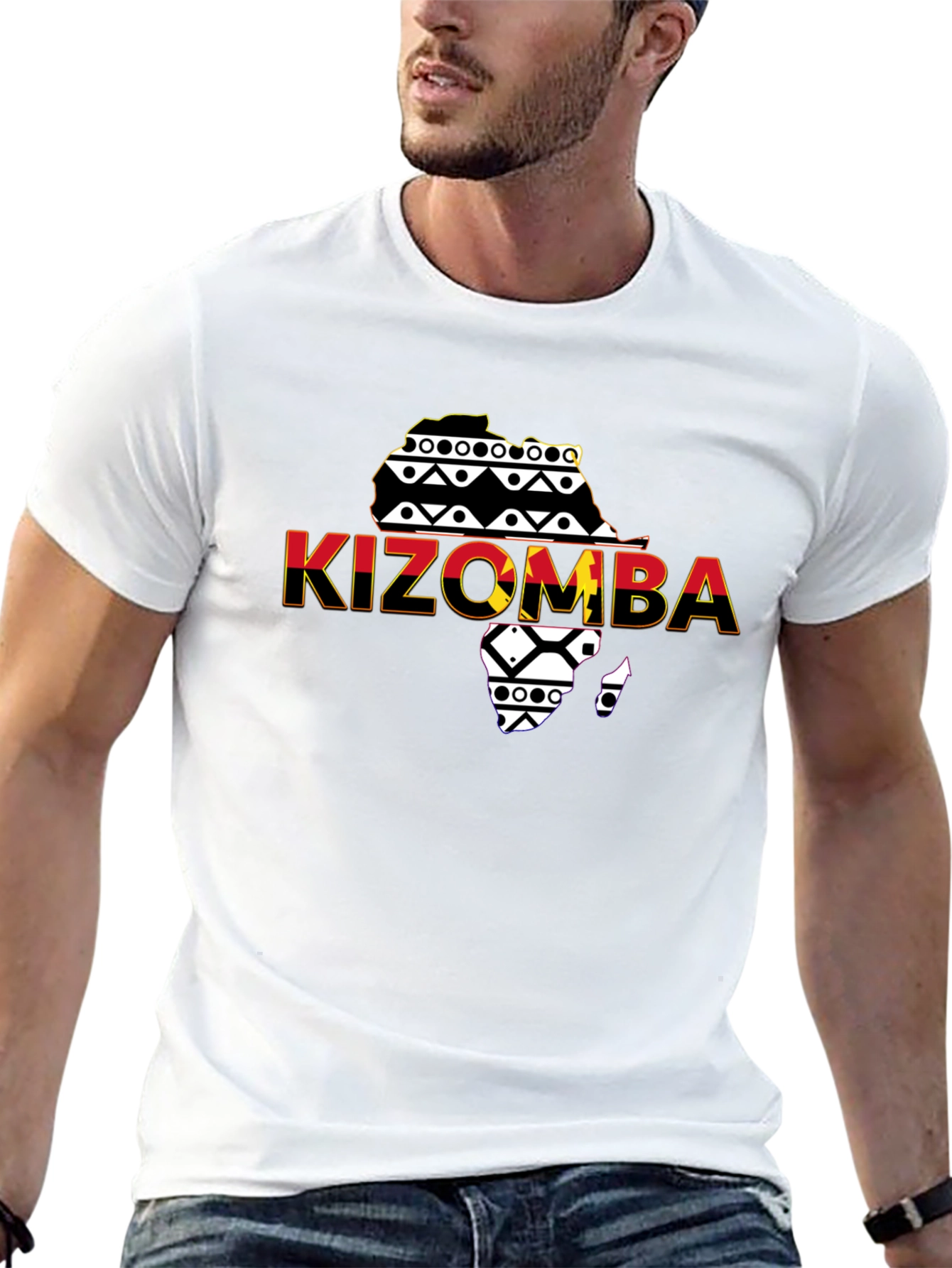 Kizomba Africa Map Graphic Tee