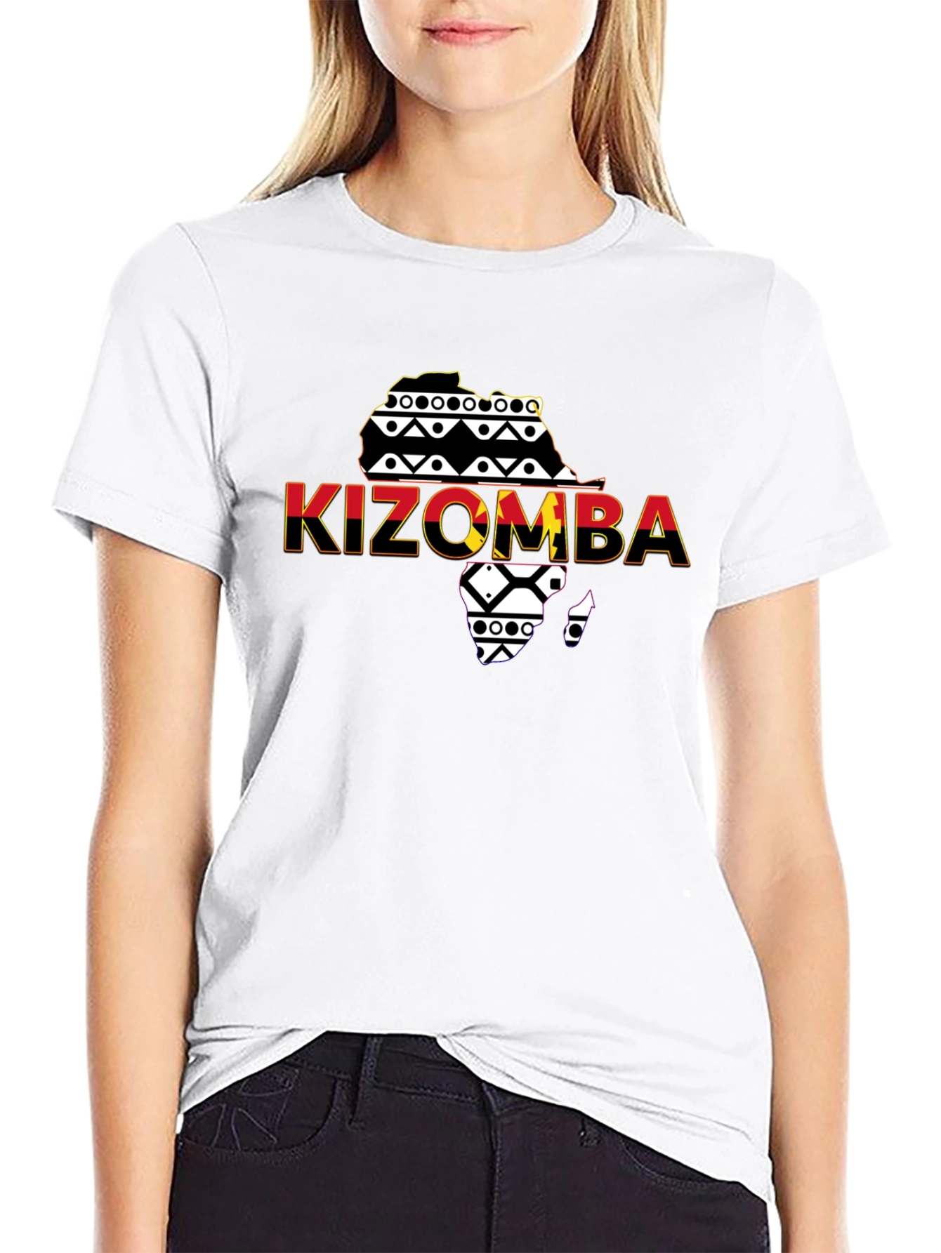 Kizomba Africa Map Graphic Tee